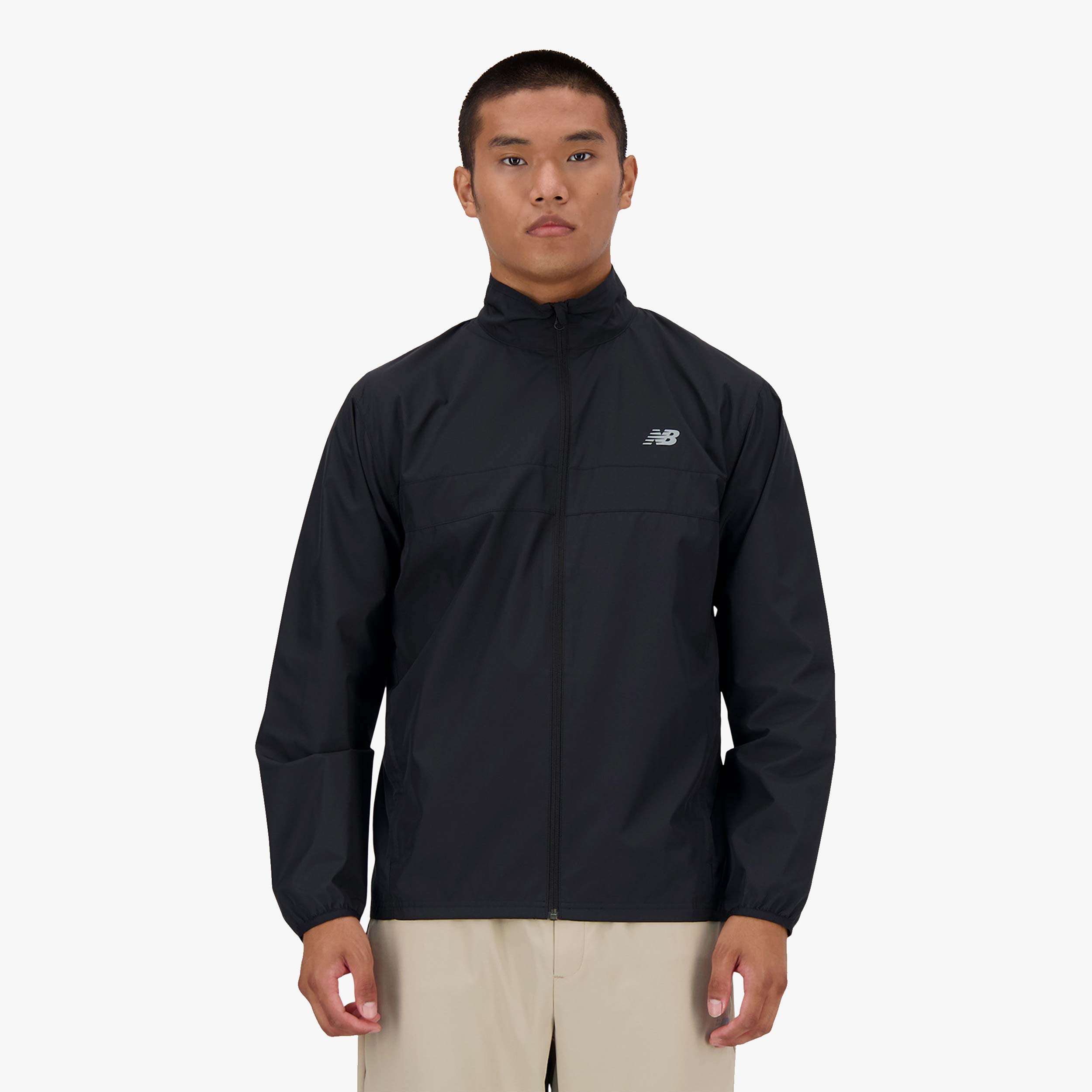 New Balance Chaqueta Sport Essentials, NEGRO, hi-res