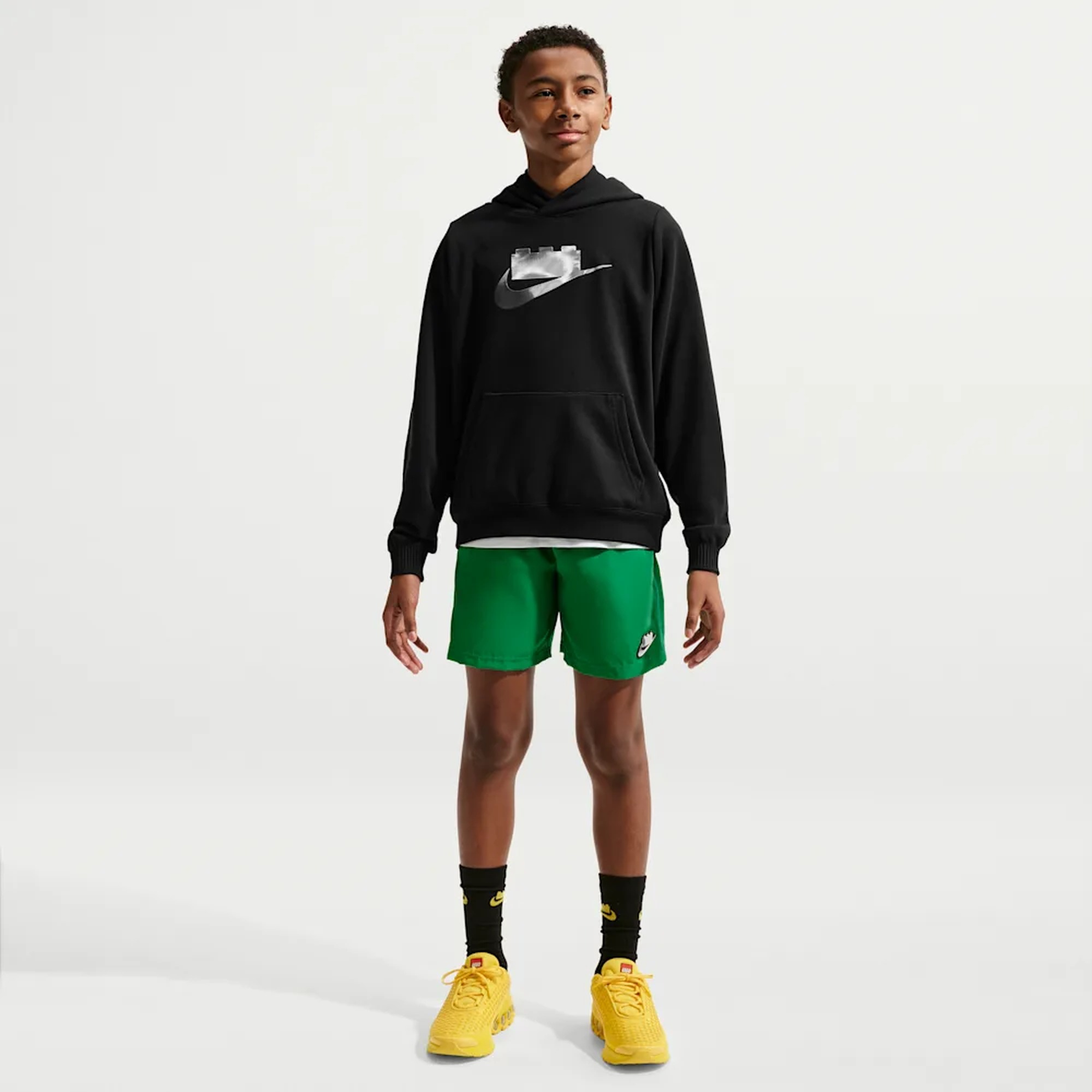 Nike Poler&oacute;n Nike x LEGO Collection Ni&ntilde;os, NEGRO, hi-res