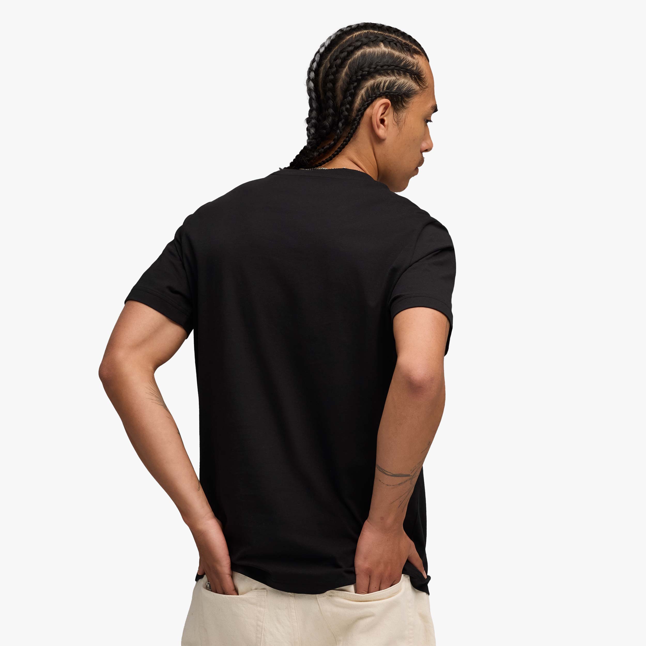 Puma Polera Estampada Sneaker, NEGRO, hi-res