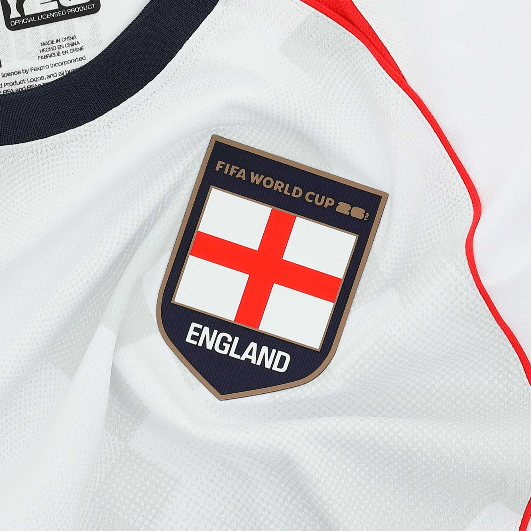 FIFA Polera Mundial 2026 Inglaterra, BLANCO, hi-res