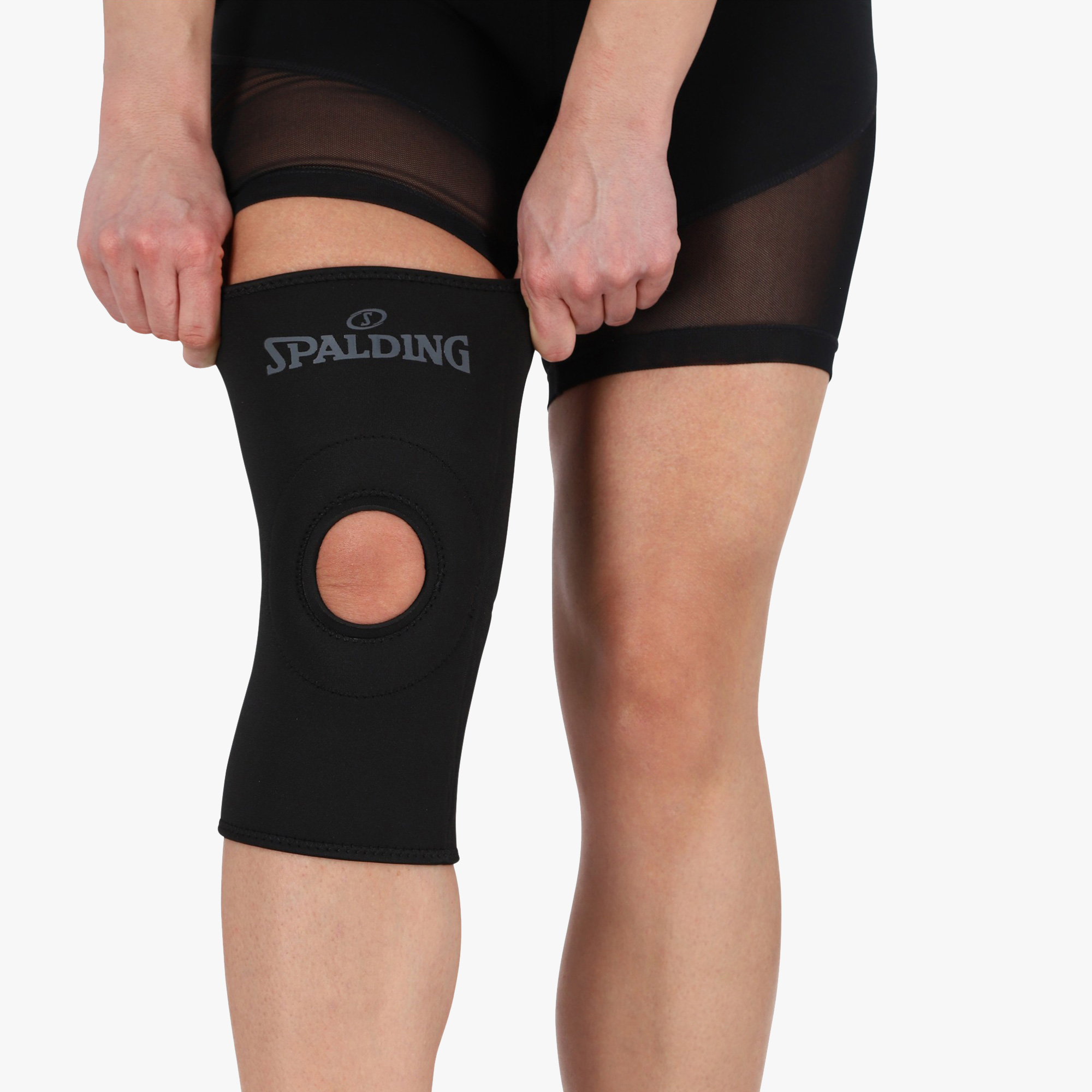 Spalding Rodillera Rotuliana, NEGRO, hi-res