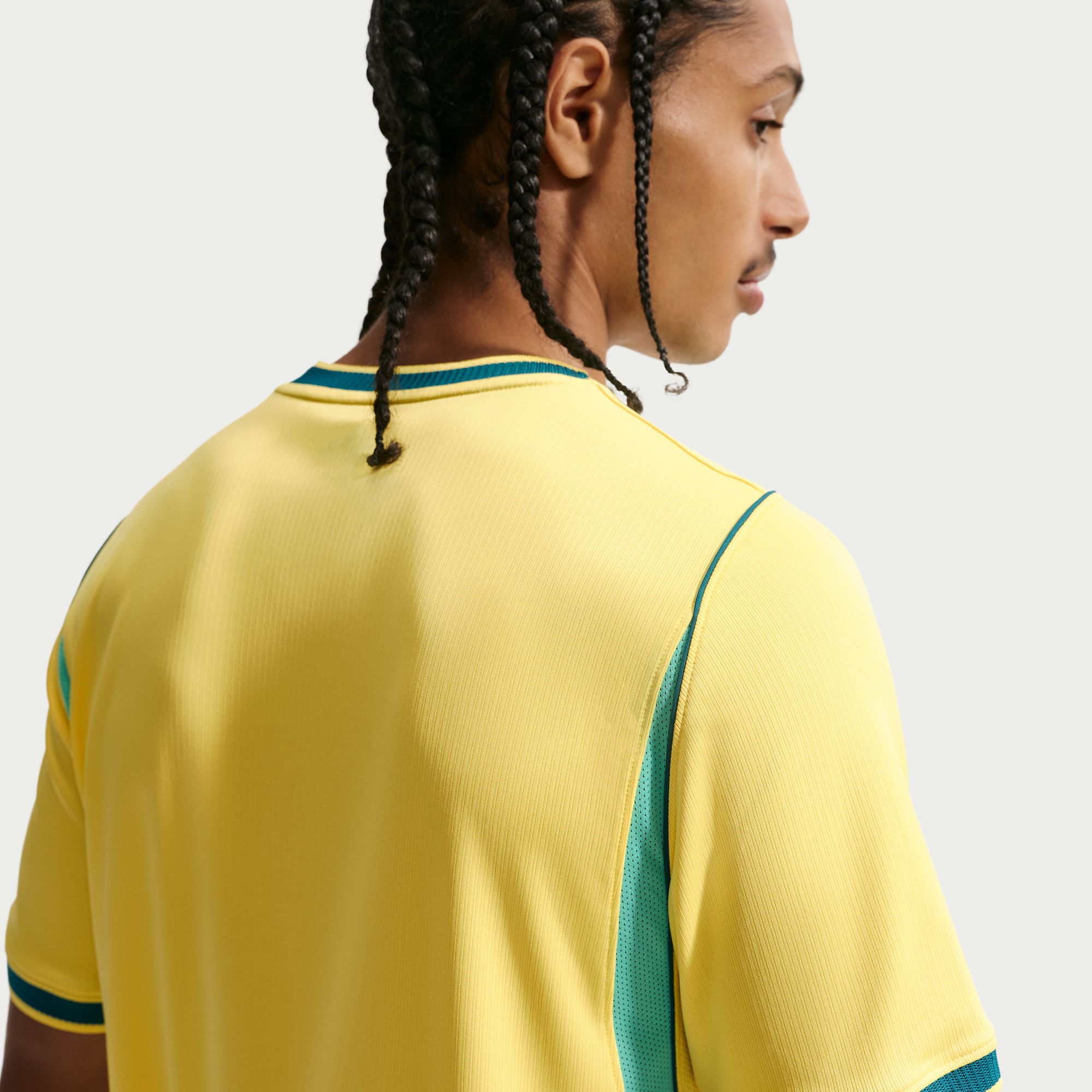 Nike Camiseta Brasil Stadium Local 2026, AMARILLO, hi-res