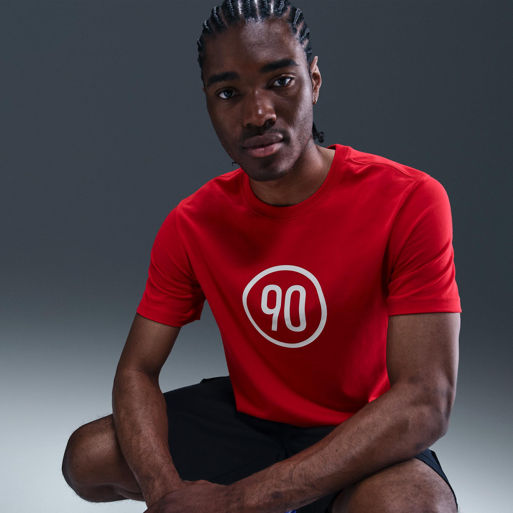 Nike Polera Total 90, ROJO, hi-res