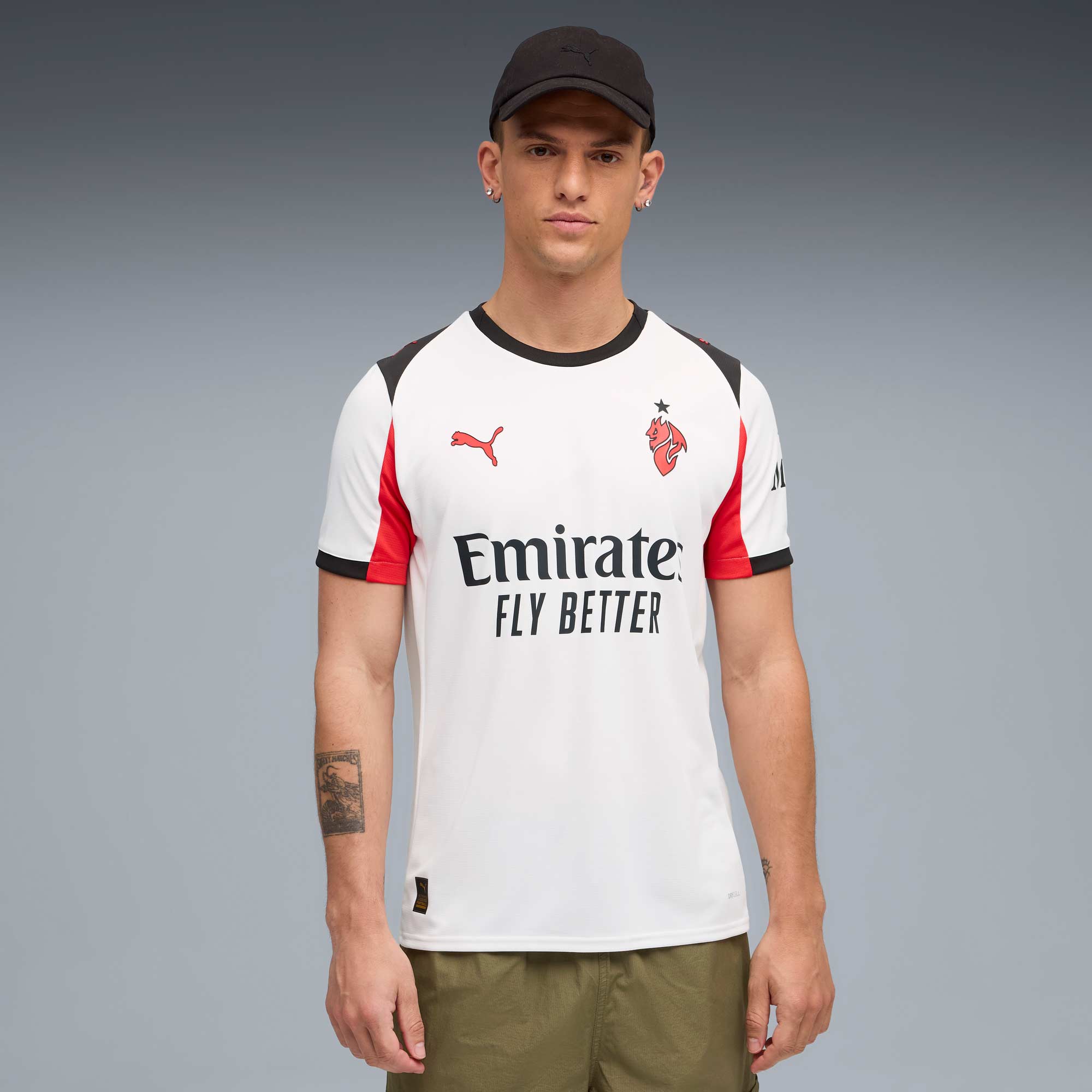 Puma Camiseta AC Milan Visitante 25/26, BLANCO, hi-res