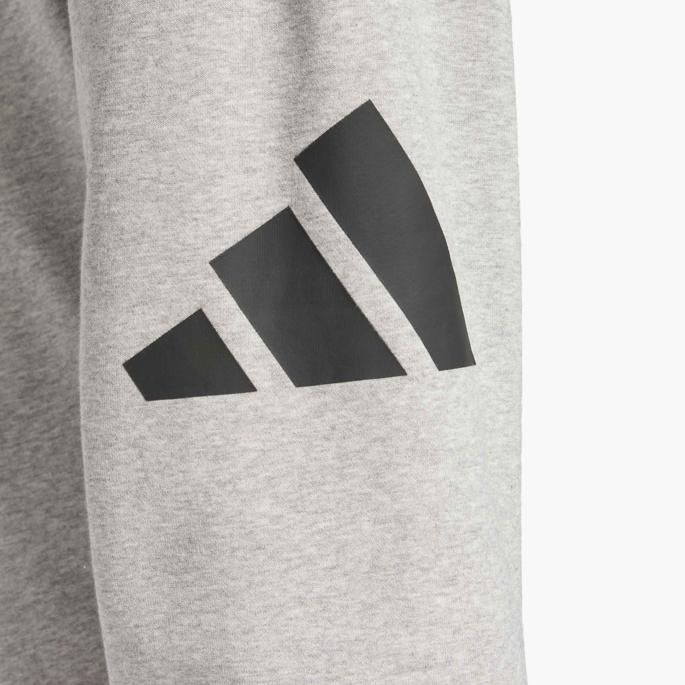 adidas Pantal&oacute;n Essentials Logo Grande Felpa Francesa, GRIS, hi-res