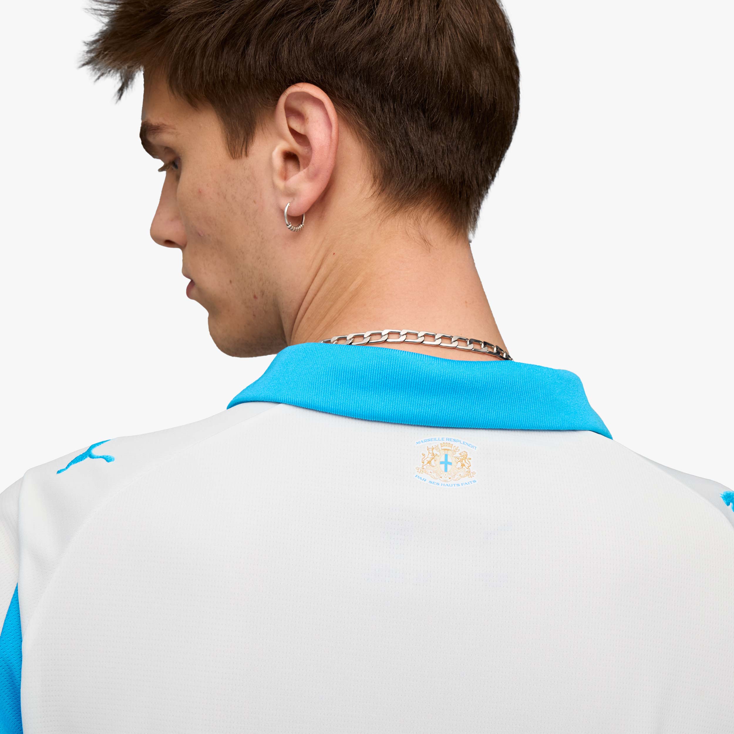 Puma Camiseta Olympique de Marseille Local 25/26, BLANCO, hi-res