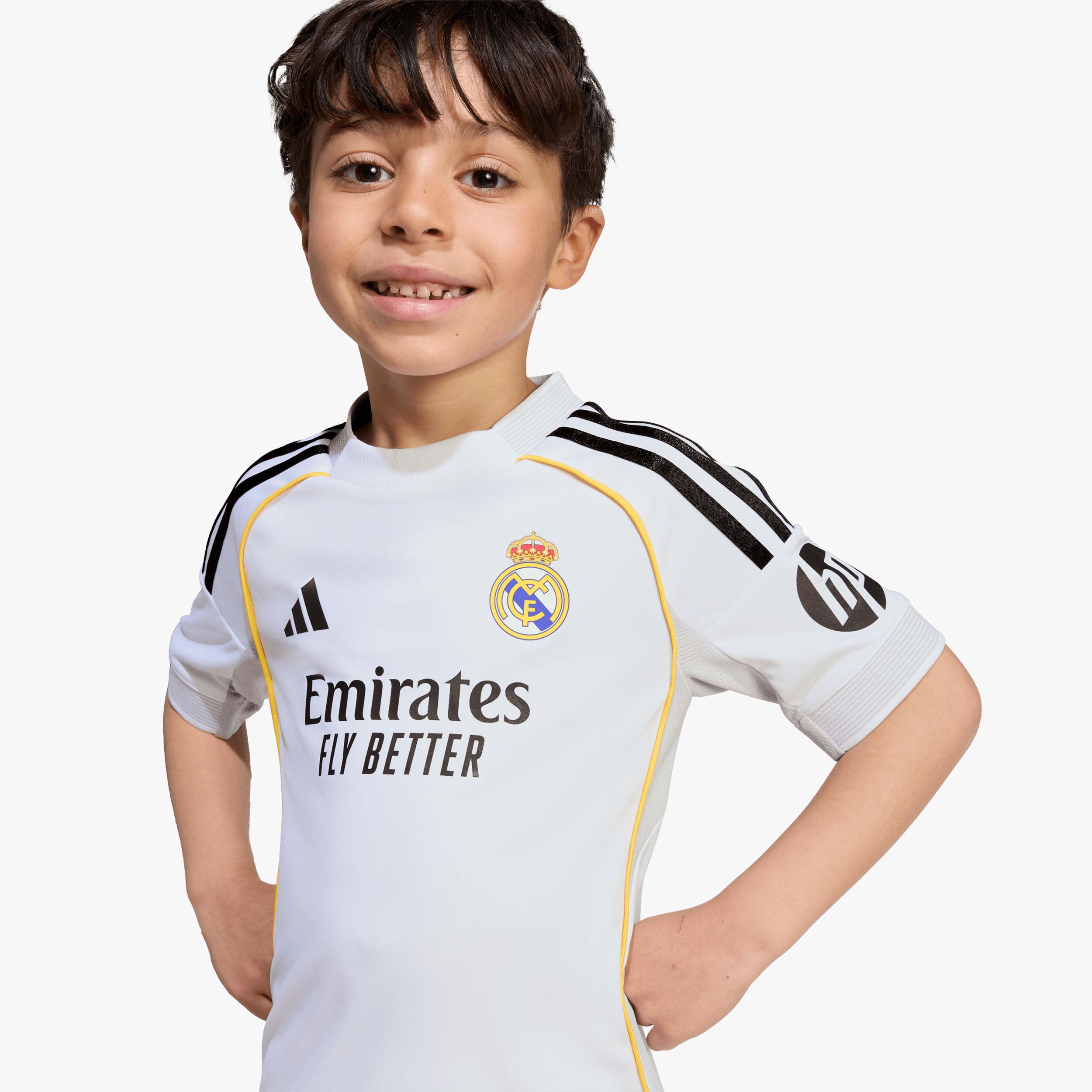 adidas Miniconjunto de local del Real Madrid 25/26, BLANCO, hi-res