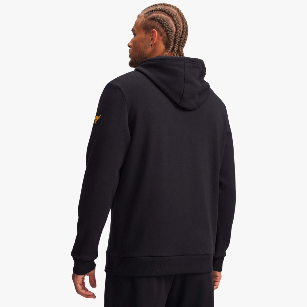 Under Armour Poler&oacute;n Project Rock Rival Fleece, NEGRO, hi-res