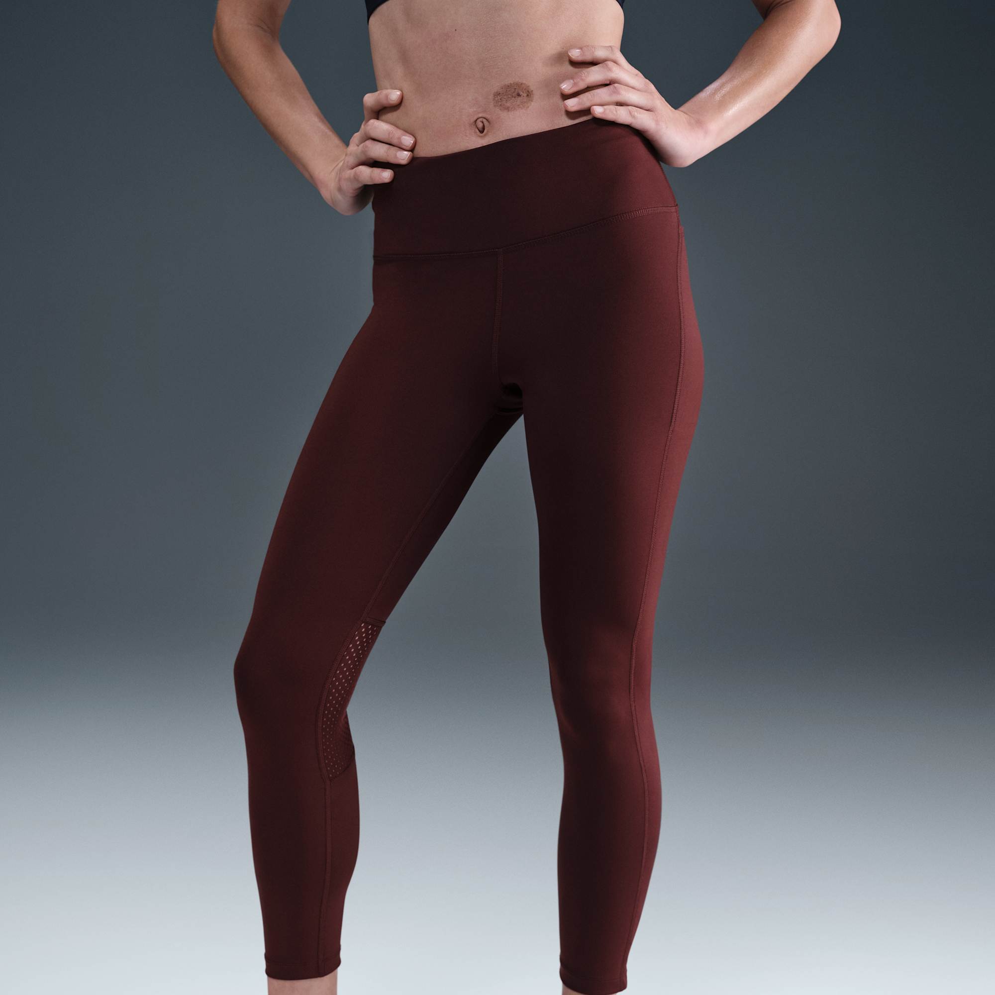 Nike Calzas Fast 7/8, ROJO, hi-res