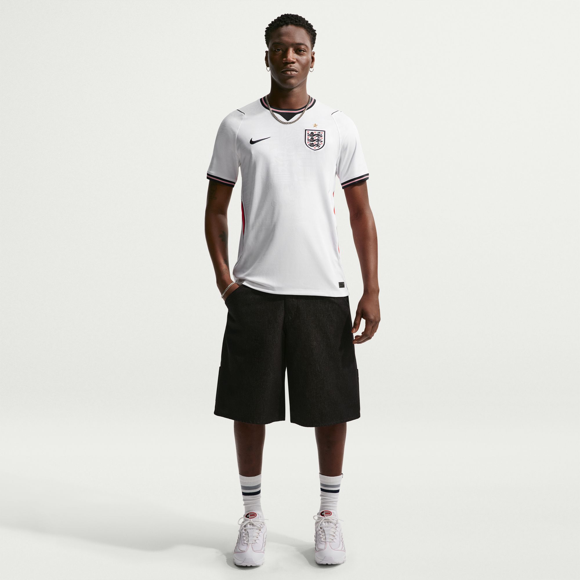 Nike Camiseta Inglaterra 2026 Stadium Local, BLANCO, hi-res