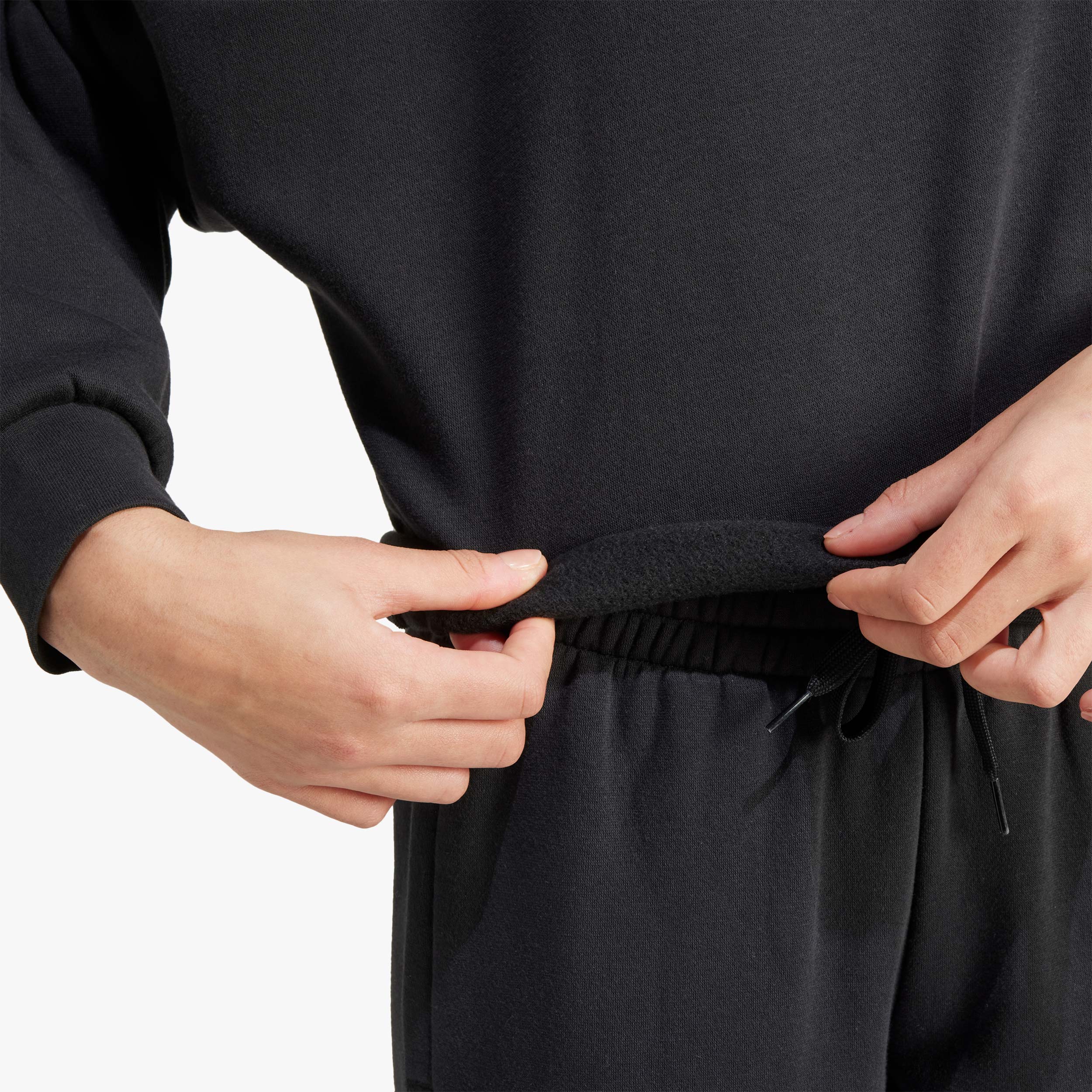 adidas Polerón Essentials Small Logo Feel Cozy, NEGRO, hi-res