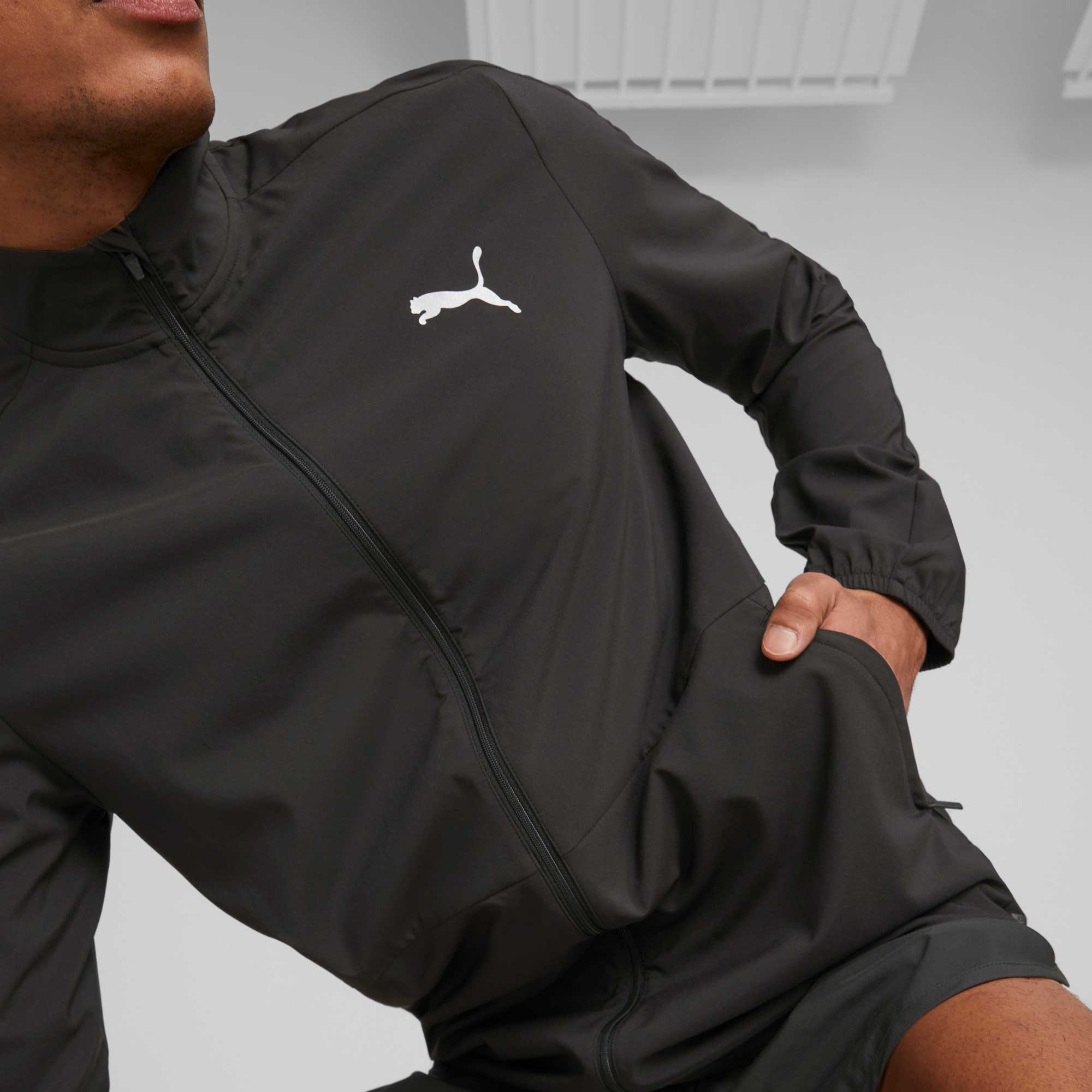 Puma Chaqueta Run Favorite, NEGRO, hi-res