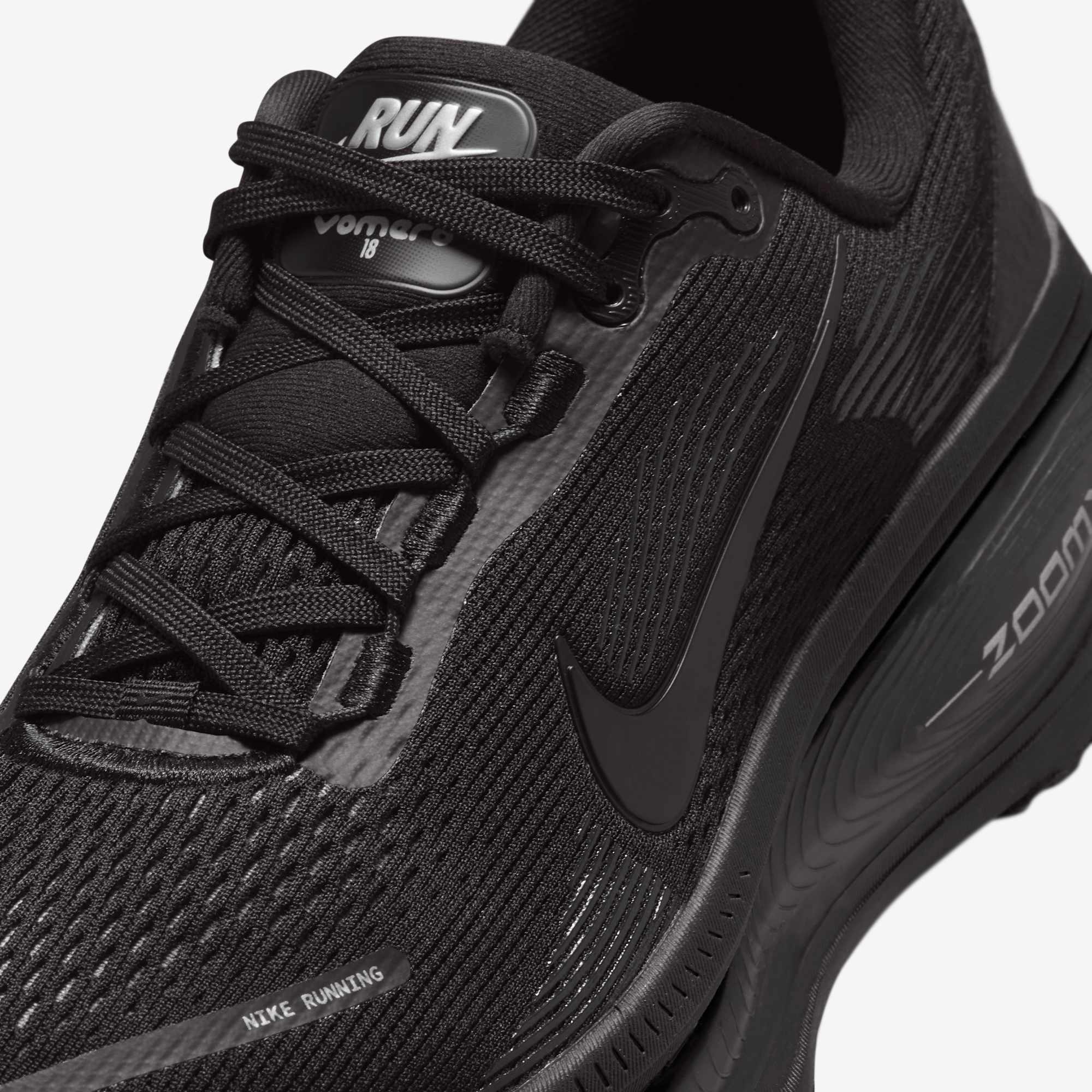 Nike Vomero 18, NEGRO, hi-res