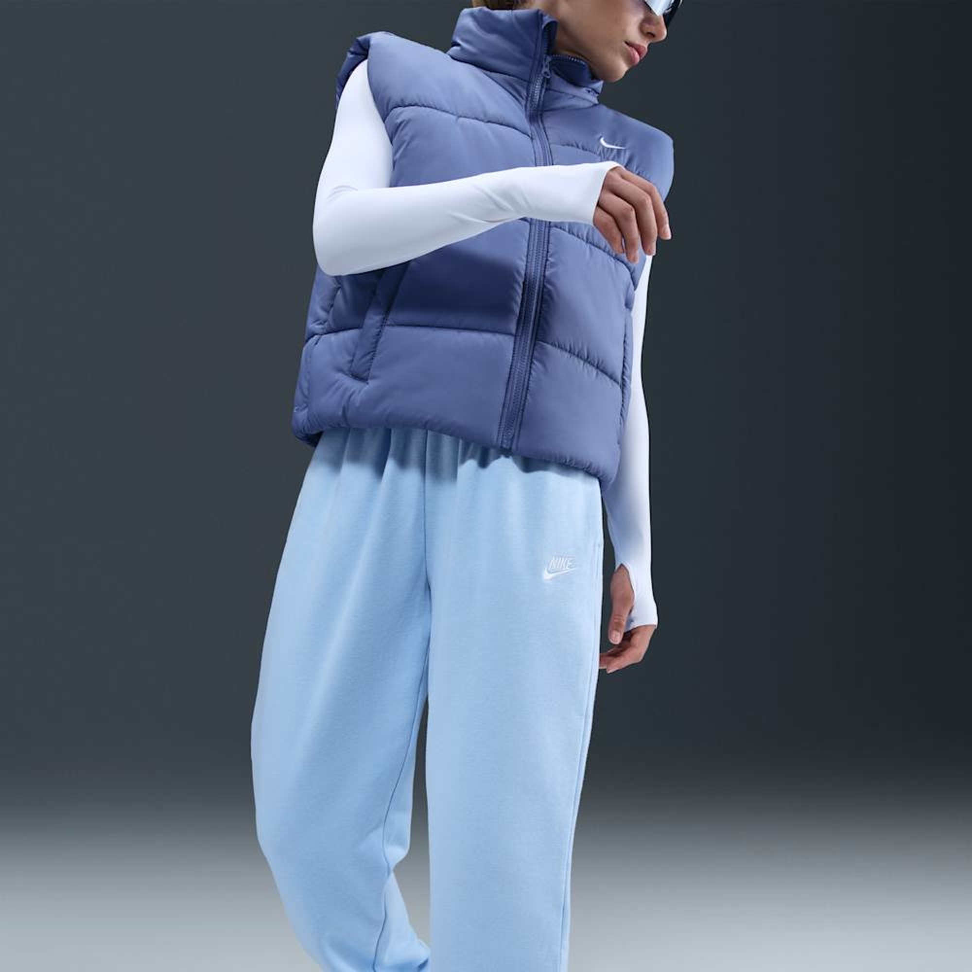 Nike Pantal&oacute;n Sportswear Club Fleece, AZUL, hi-res