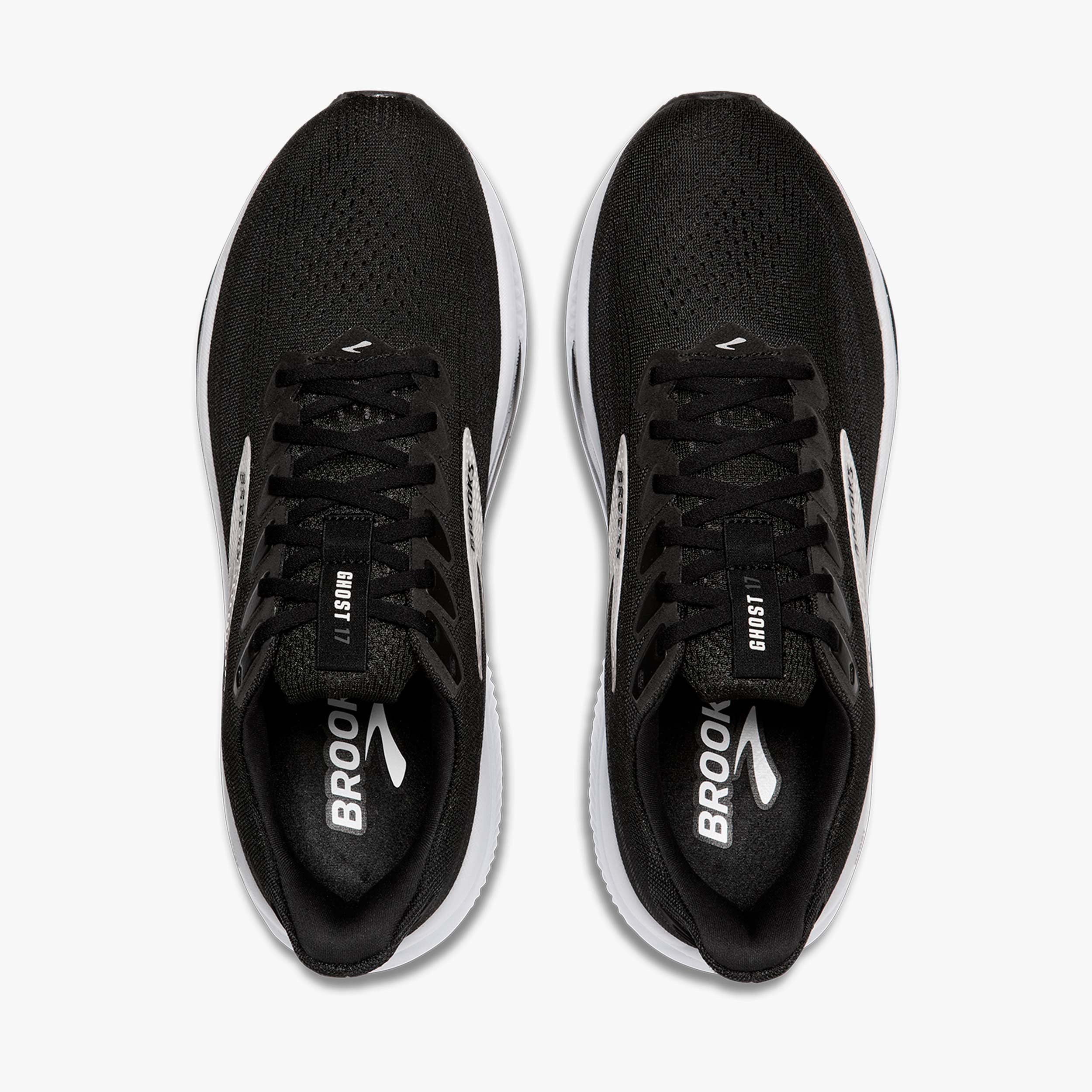 Brooks Zapatillas Ghost 17, NEGRO, hi-res