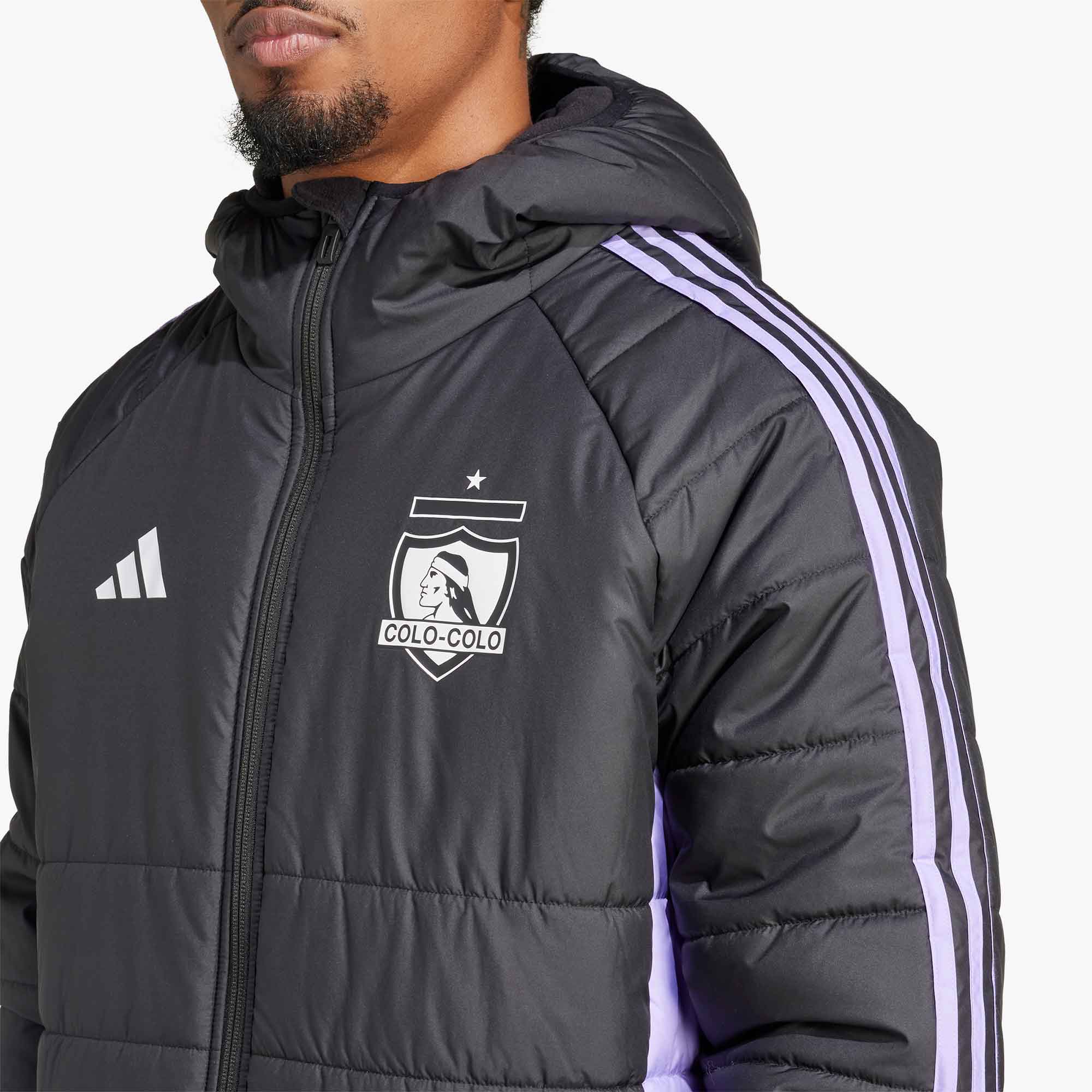 adidas Parka Colo-Colo 2025, NEGRO, hi-res
