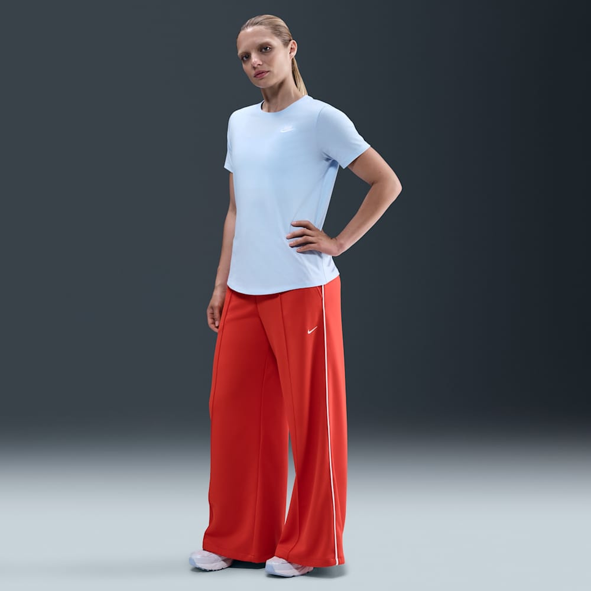 Nike Polera Sportswear Club Essentials, AZUL, hi-res