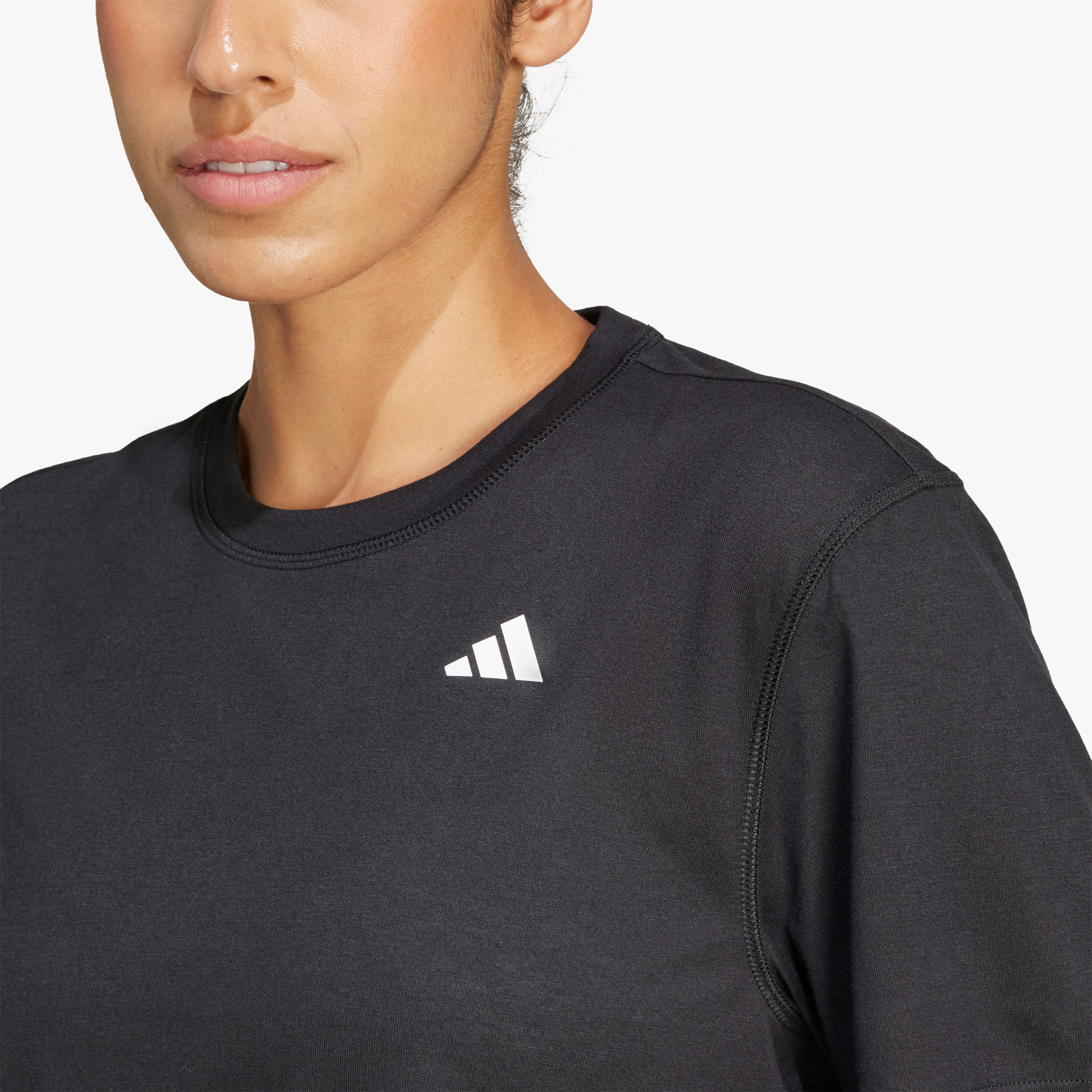 adidas Polera Train Essentials Boxy, NEGRO, hi-res