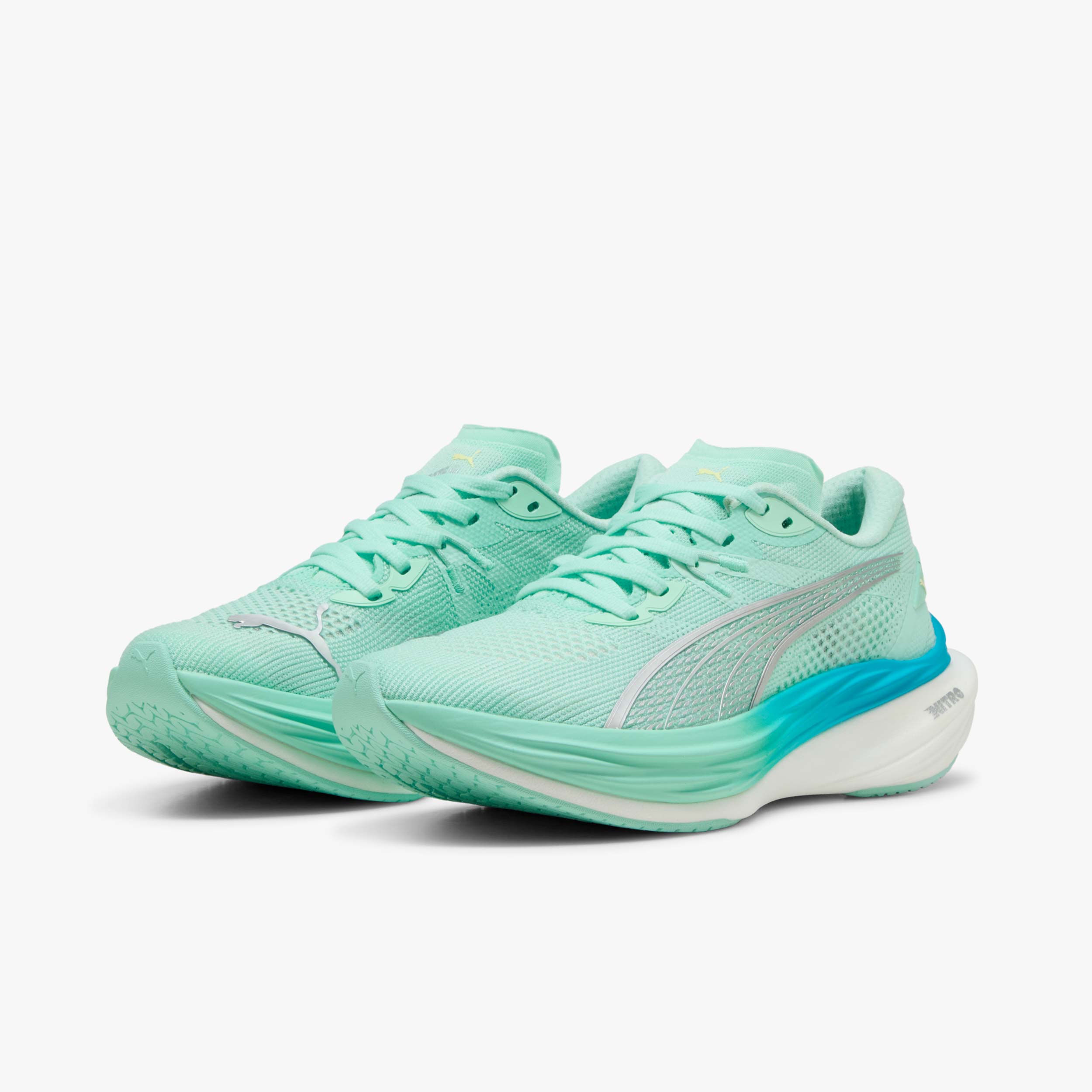 Puma Zapatillas Deviate NITRO 3, VERDE, hi-res