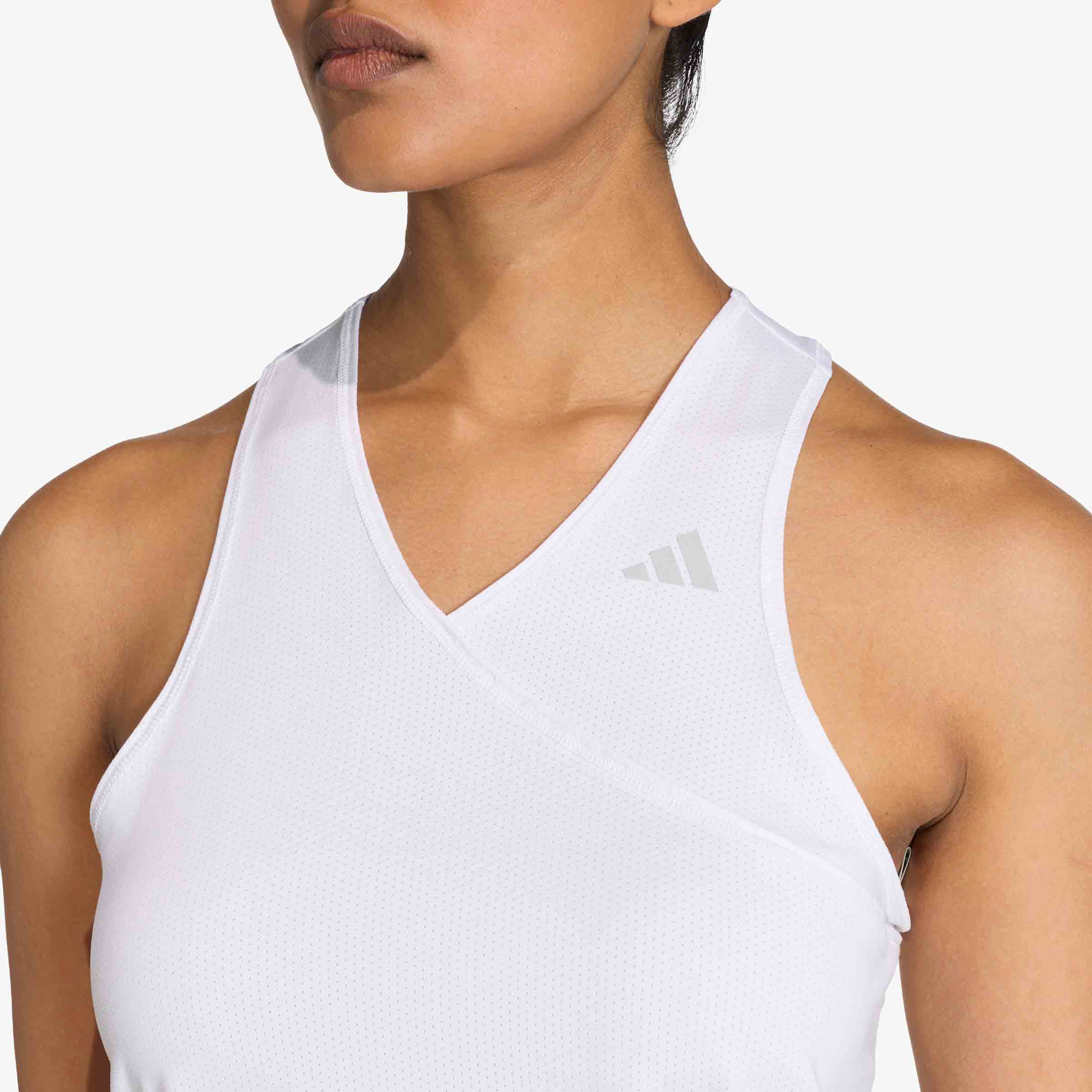 adidas Polera sin mangas Tenis Club Climacool, BLANCO, hi-res