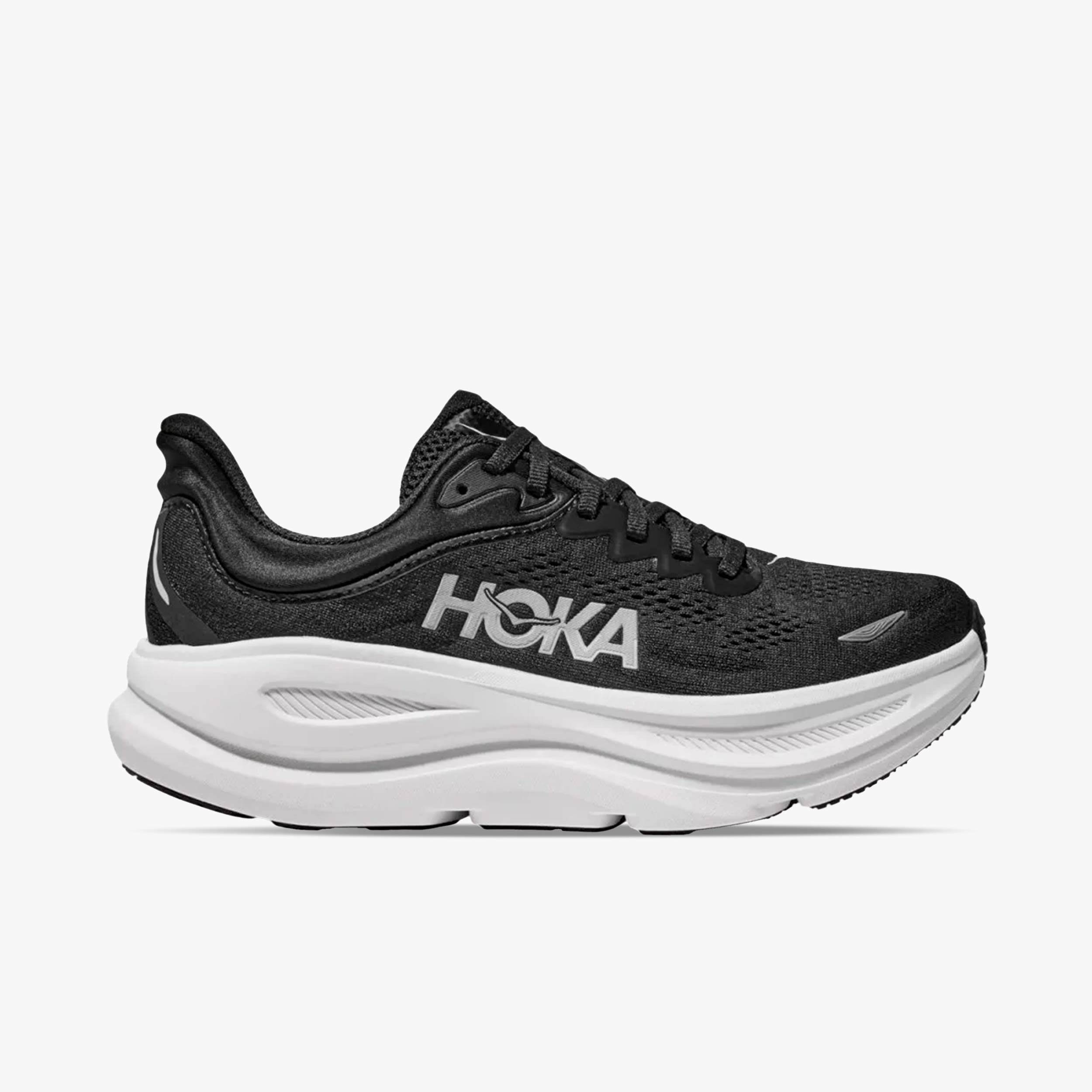 Hoka One One Zapatillas Bondi 9, NEGRO, hi-res