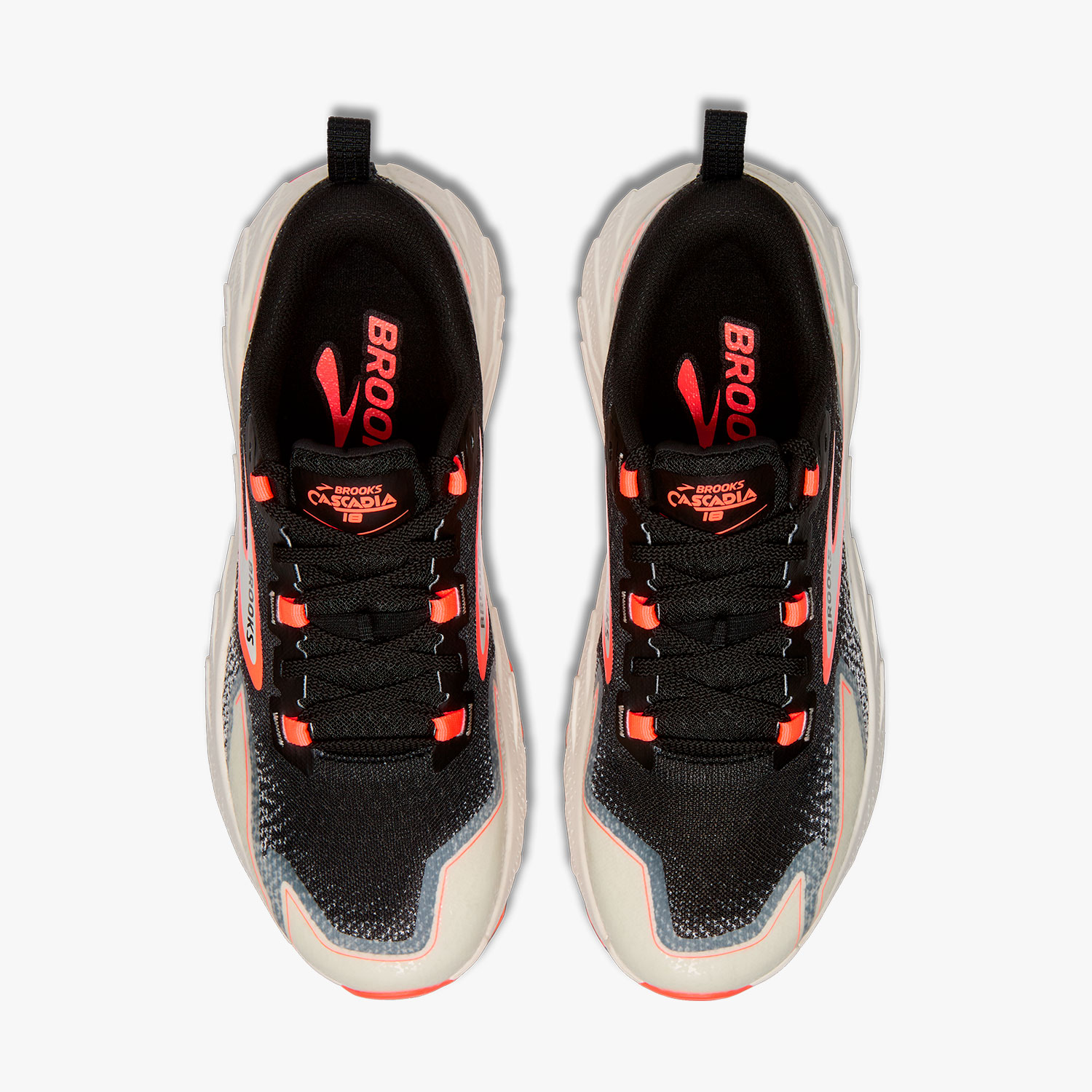 Brooks Cascadia 18, NEGRO, hi-res