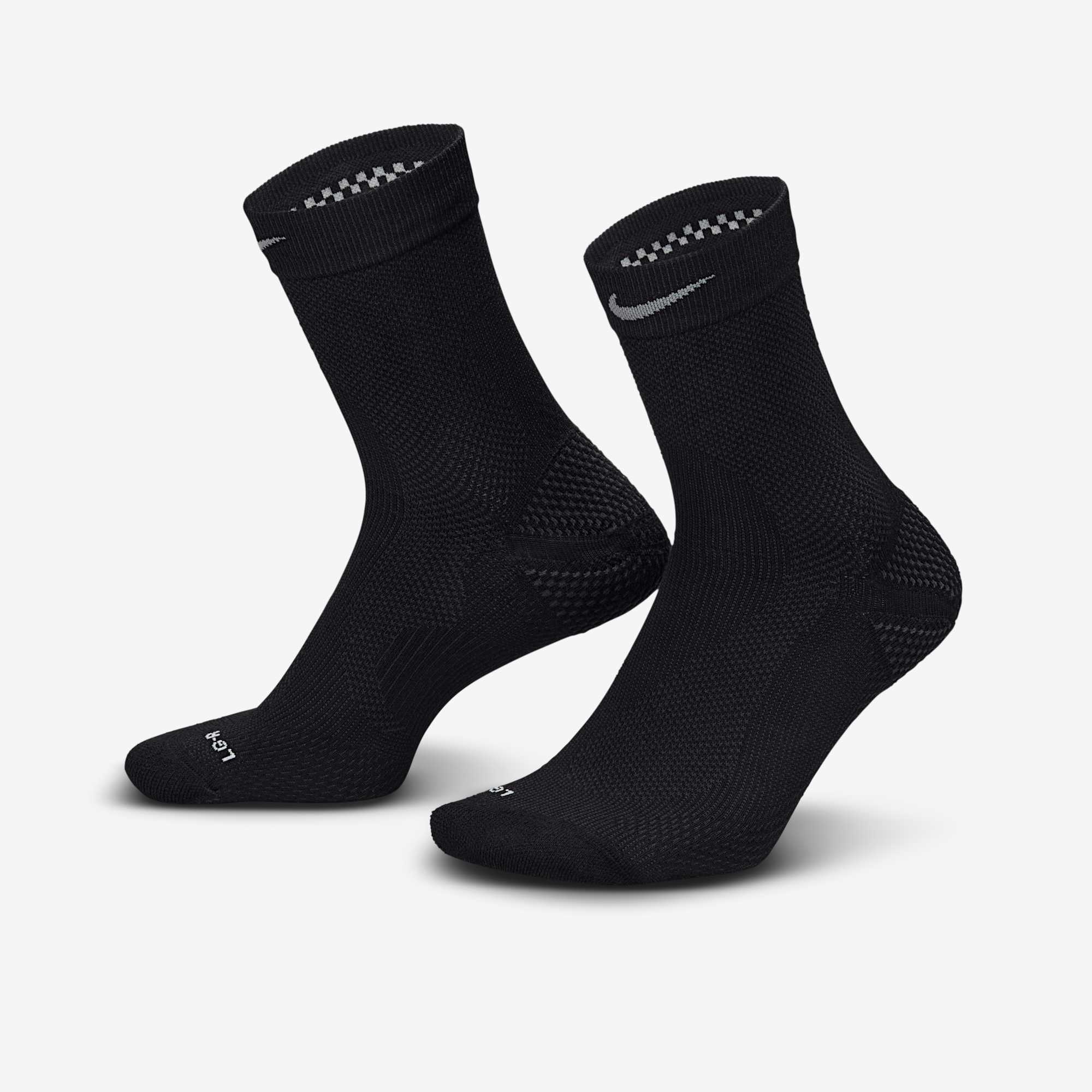 Nike Calcetines Running Lightweight Cortos 1 Par, NEGRO, hi-res