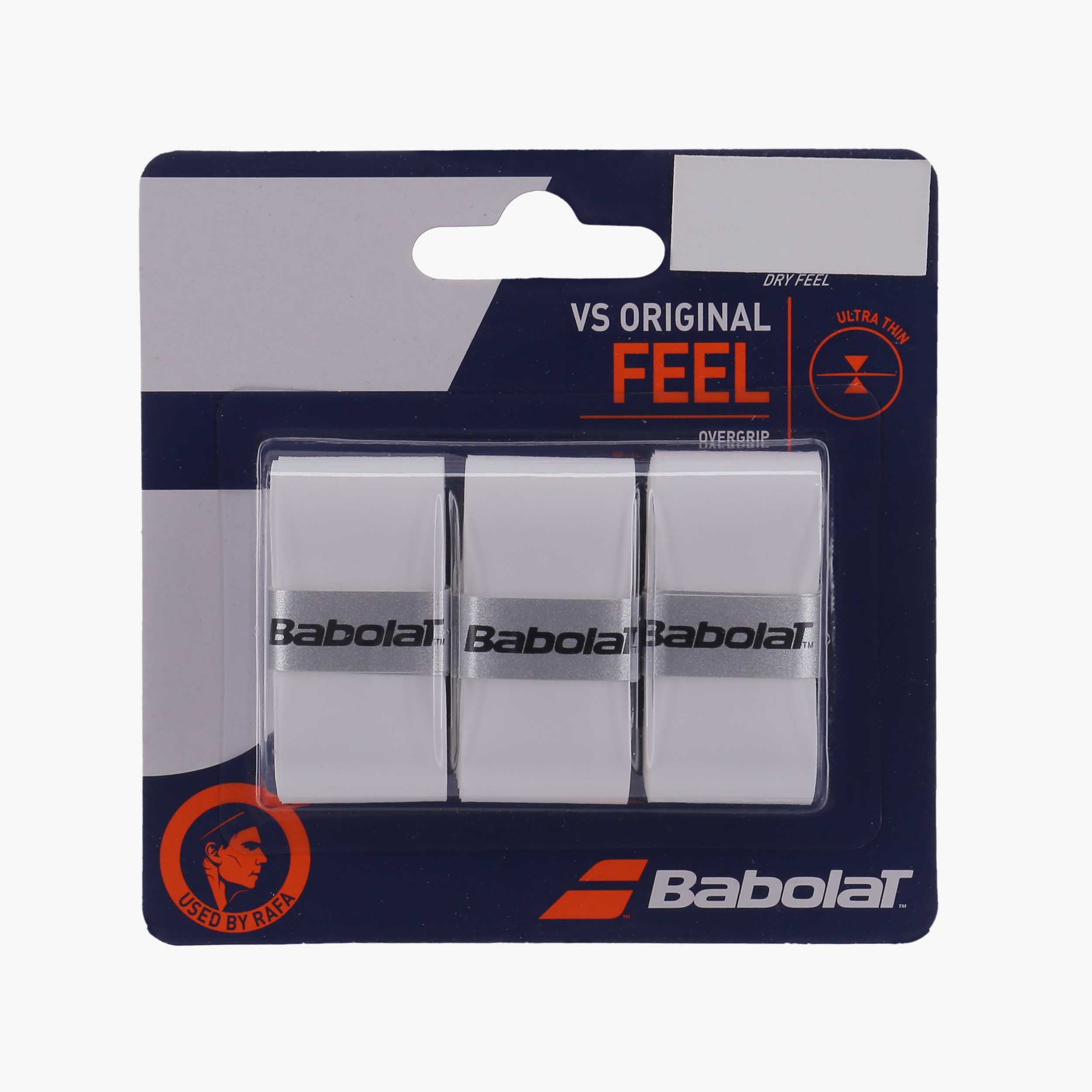 Babolat Overgrip VS Original X3, BLANCO, hi-res
