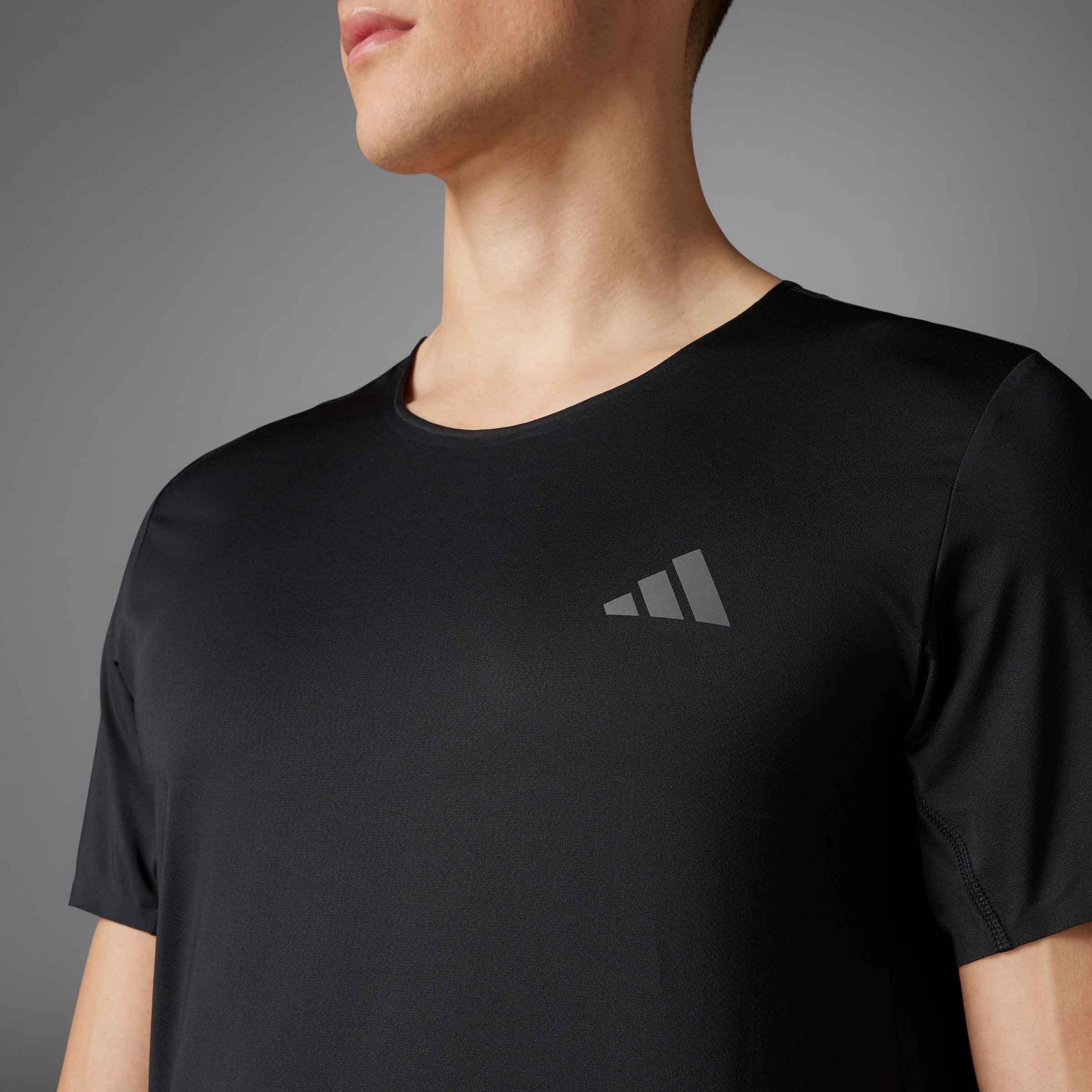 adidas Polera Adizero Running, NEGRO, hi-res