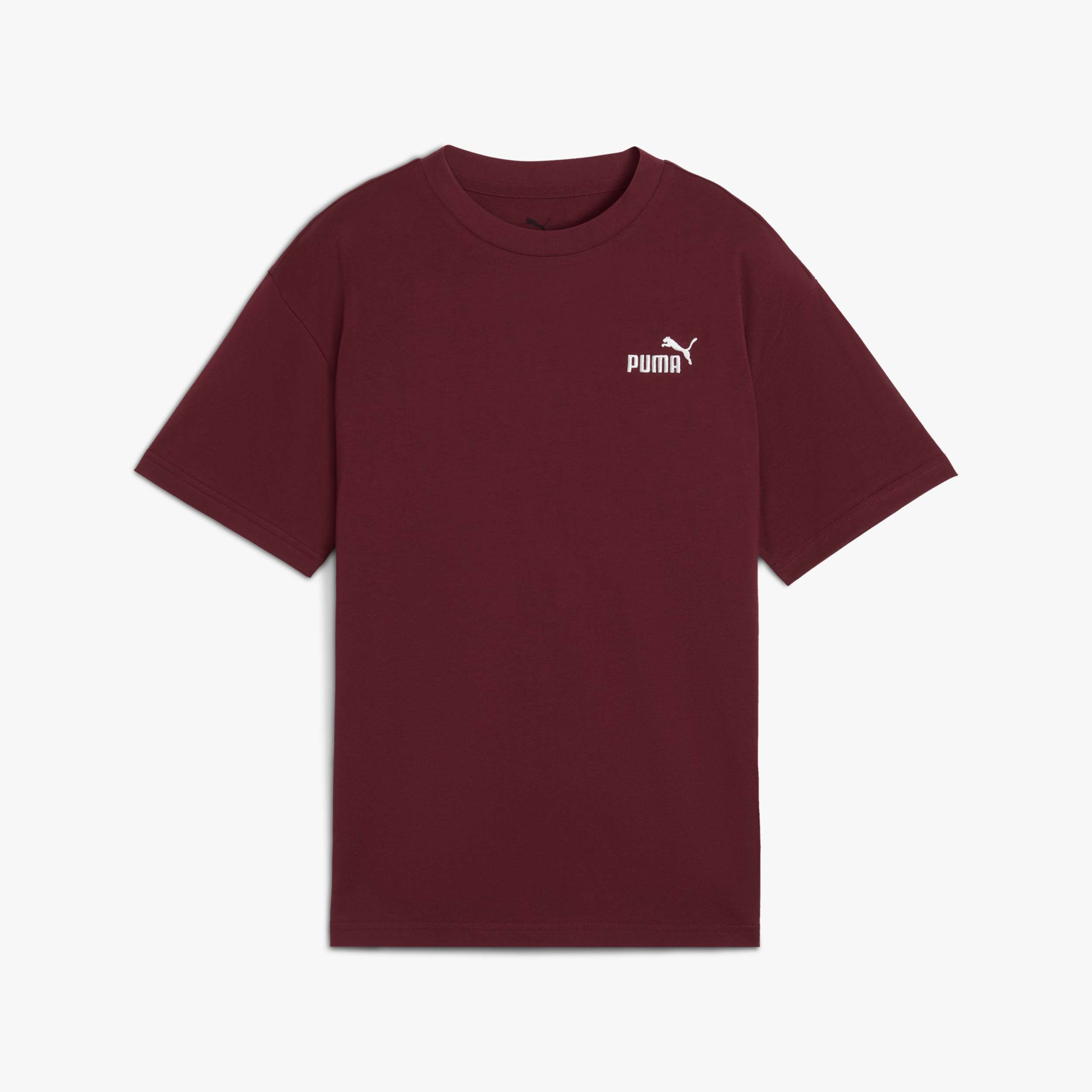 Puma Polera Essentials No. 1 Logo juvenil, ROJO, hi-res