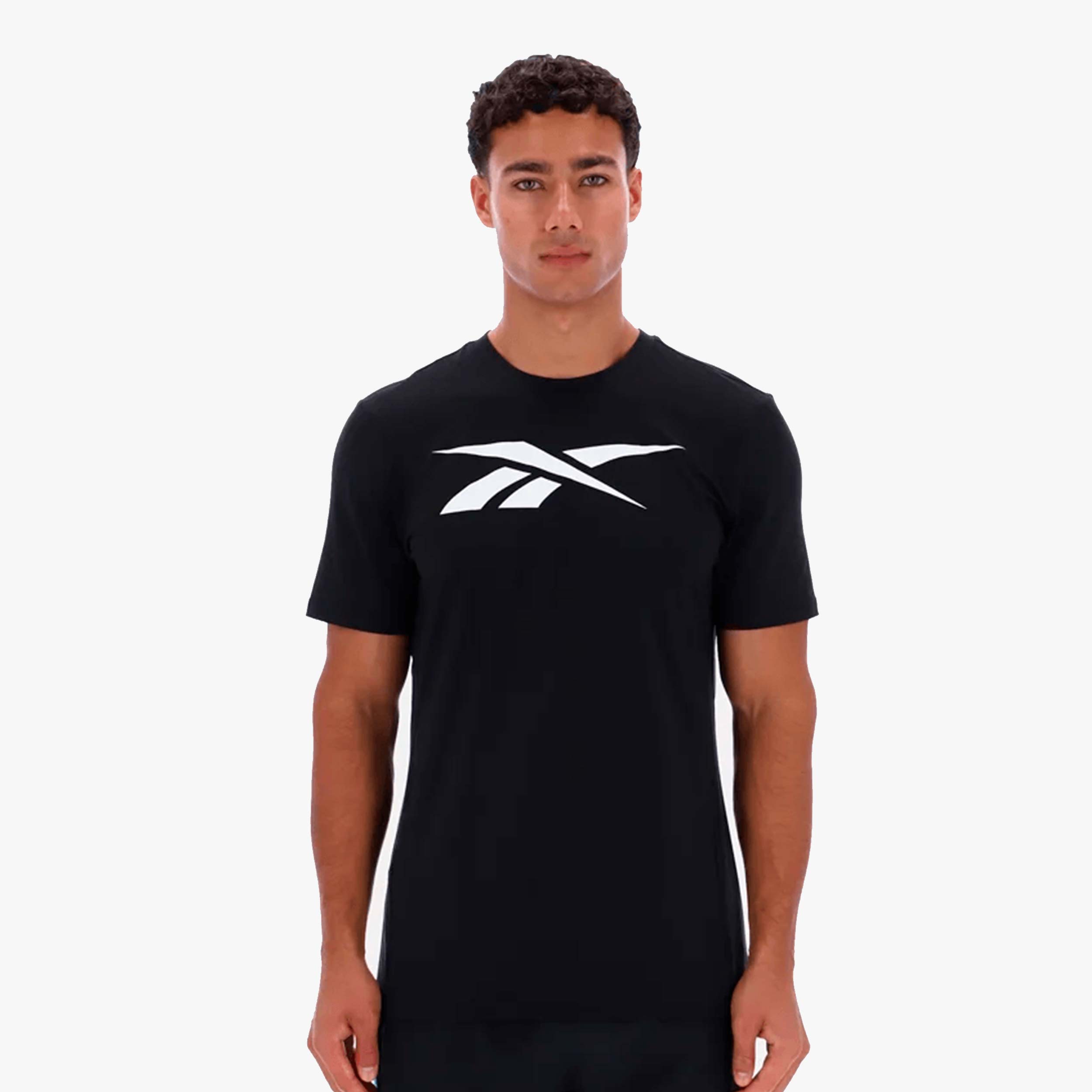 Reebok Polera Jimmy Vector, NEGRO, hi-res