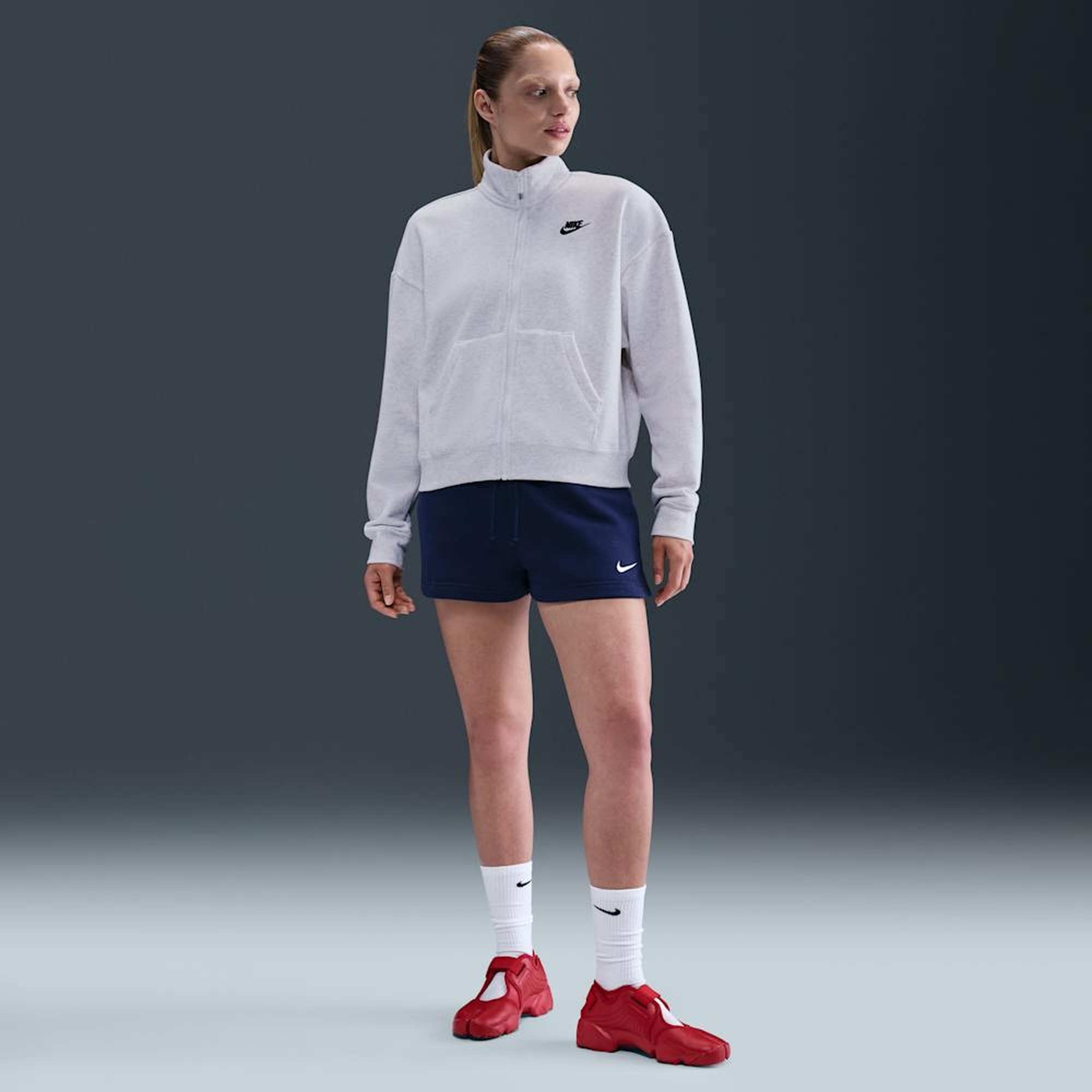 Nike Chaqueta Sportswear Club Fleece, NEGRO, hi-res