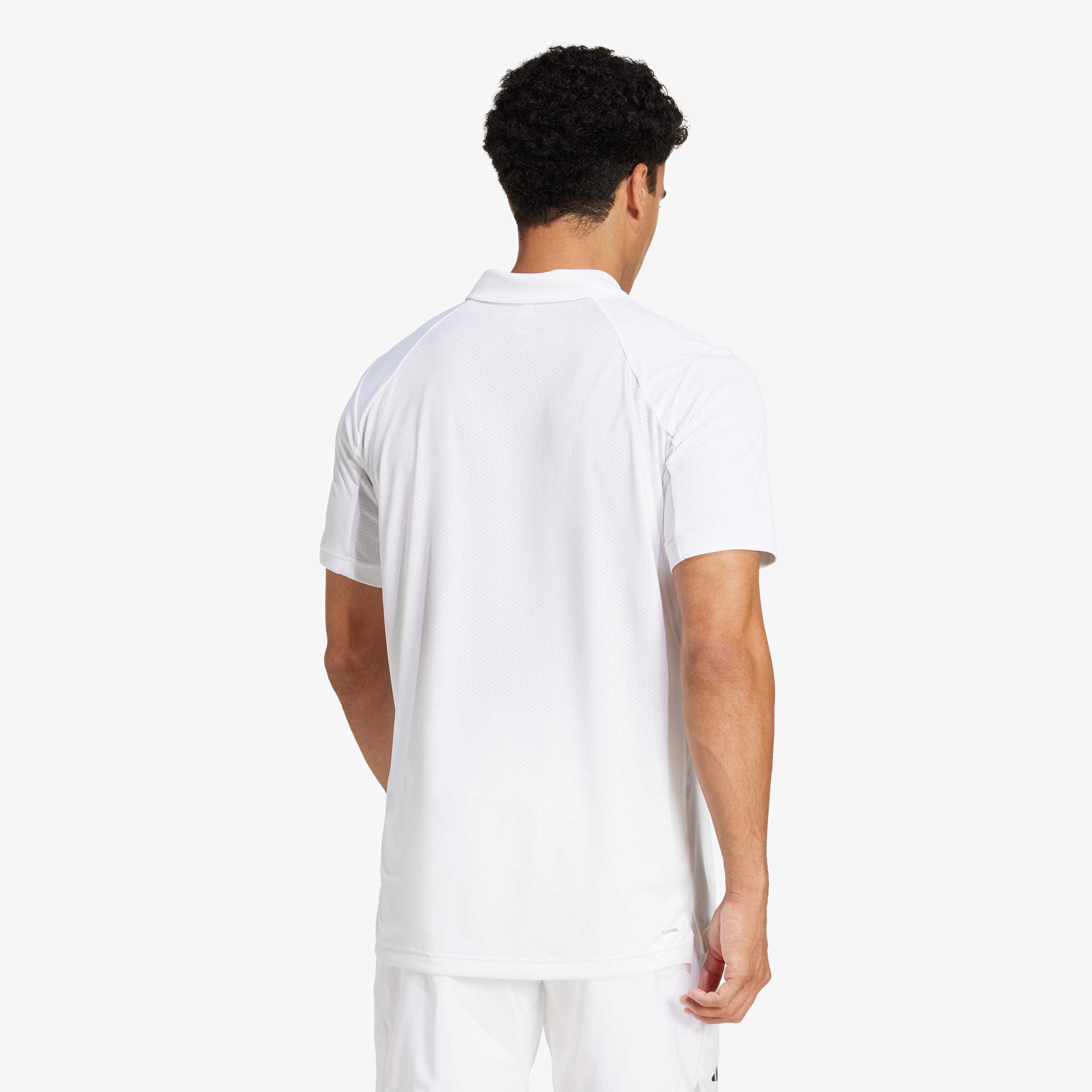 adidas Polera con Cuello Club Tennis, BLANCO, hi-res