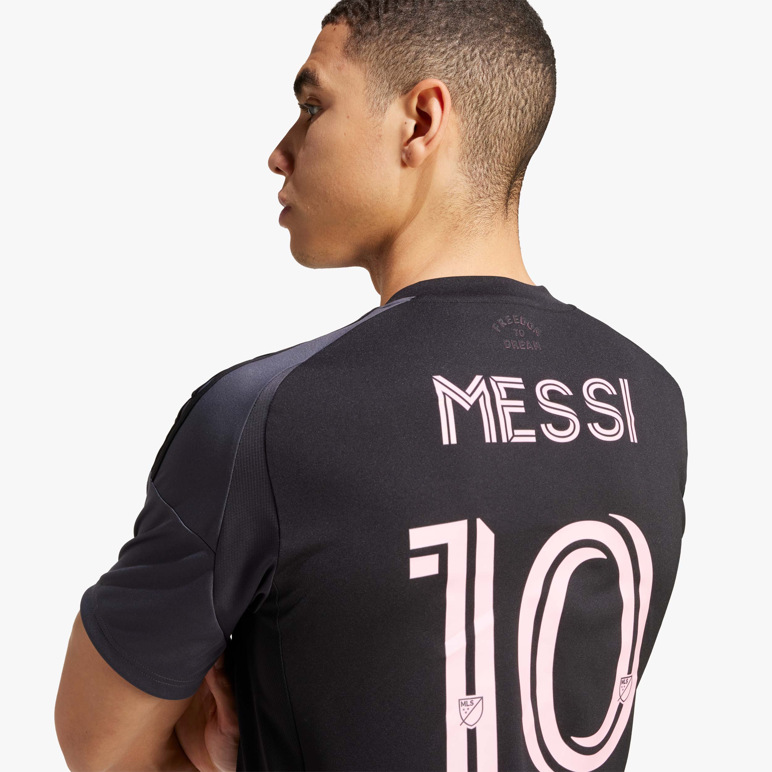 adidas Camiseta segunda equipación Inter Miami CF 25/26 Messi, NEGRO, hi-res