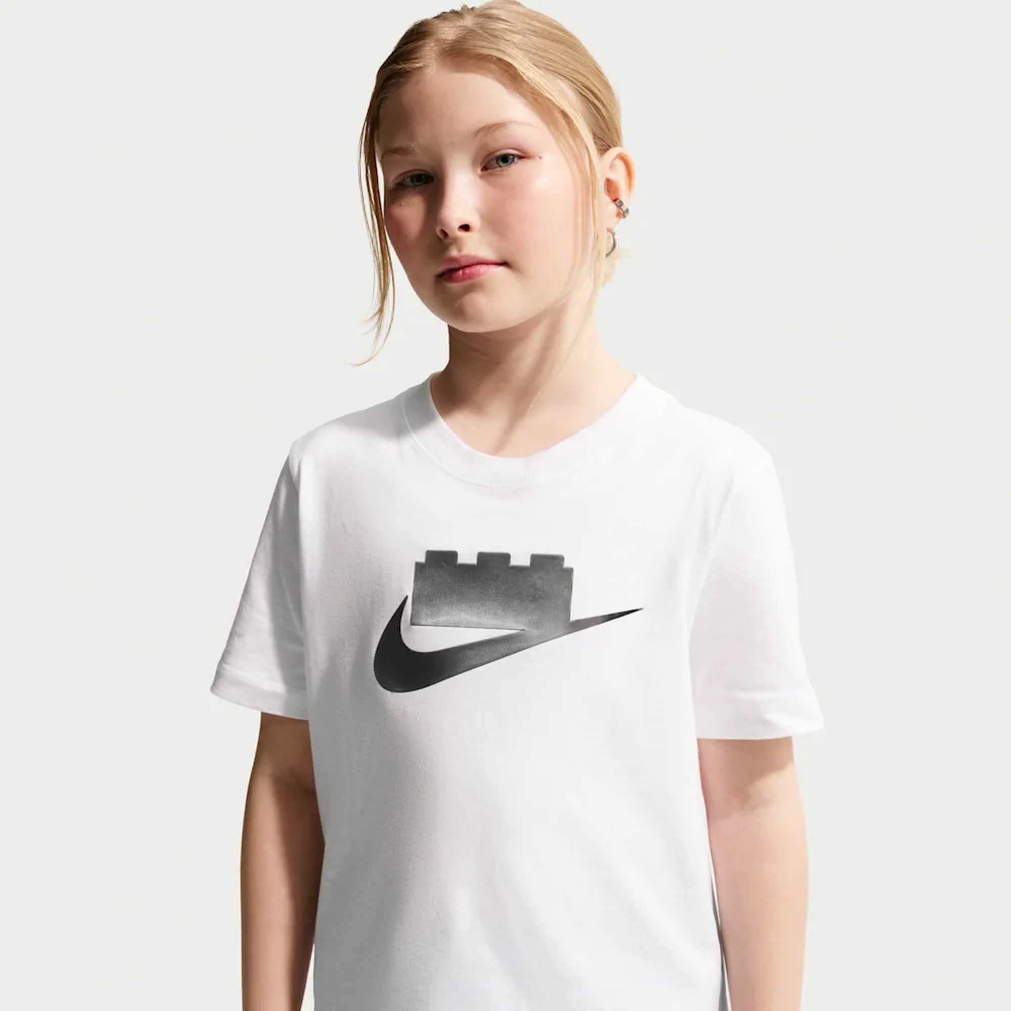Nike Polera Nike x LEGO Collection Ni&ntilde;os, BLANCO, hi-res