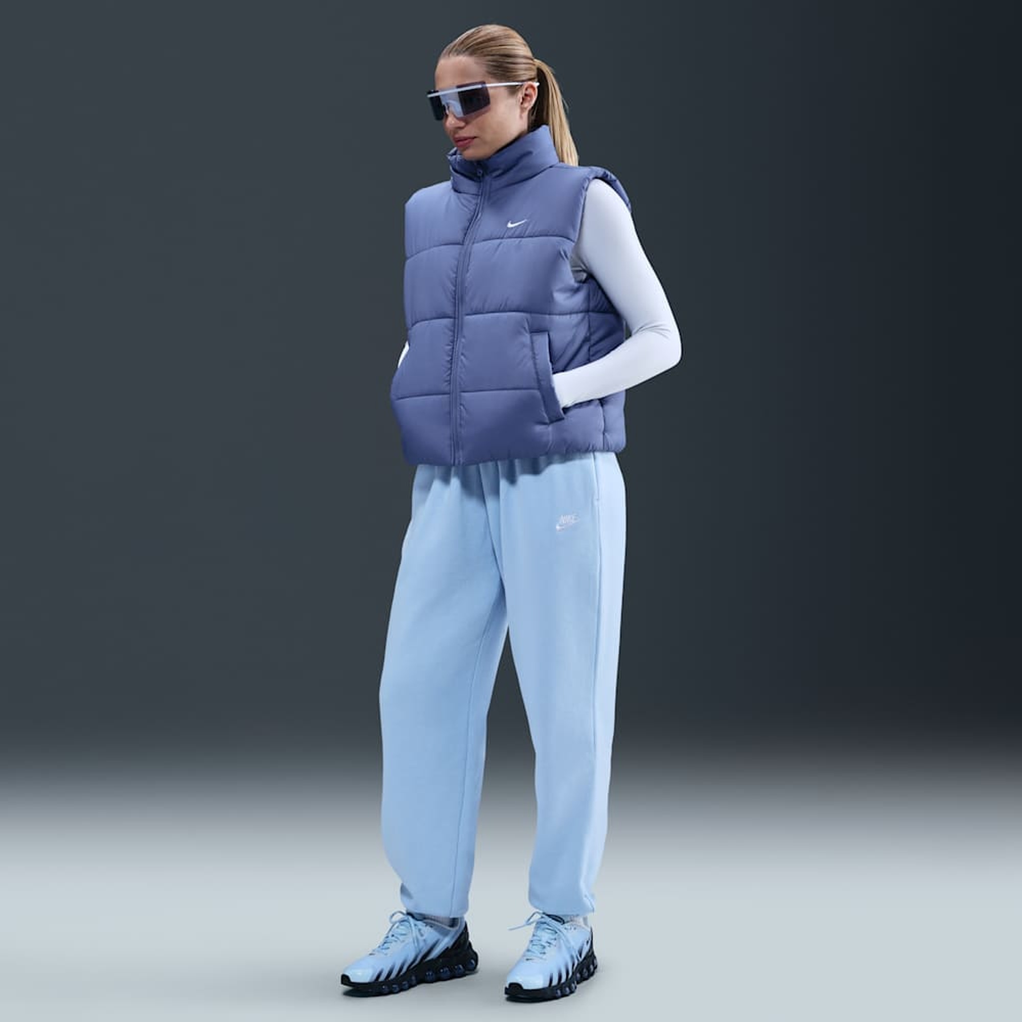 Nike Pantal&oacute;n Sportswear Club Fleece, AZUL, hi-res