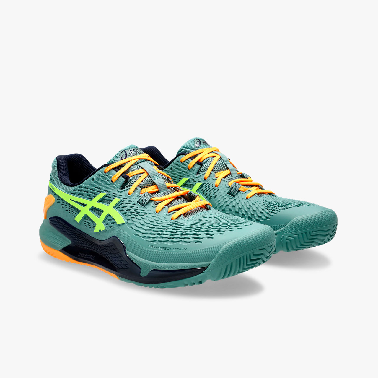 Asics Zapatillas Gel-Resolution 9 Padel, VERDE, hi-res