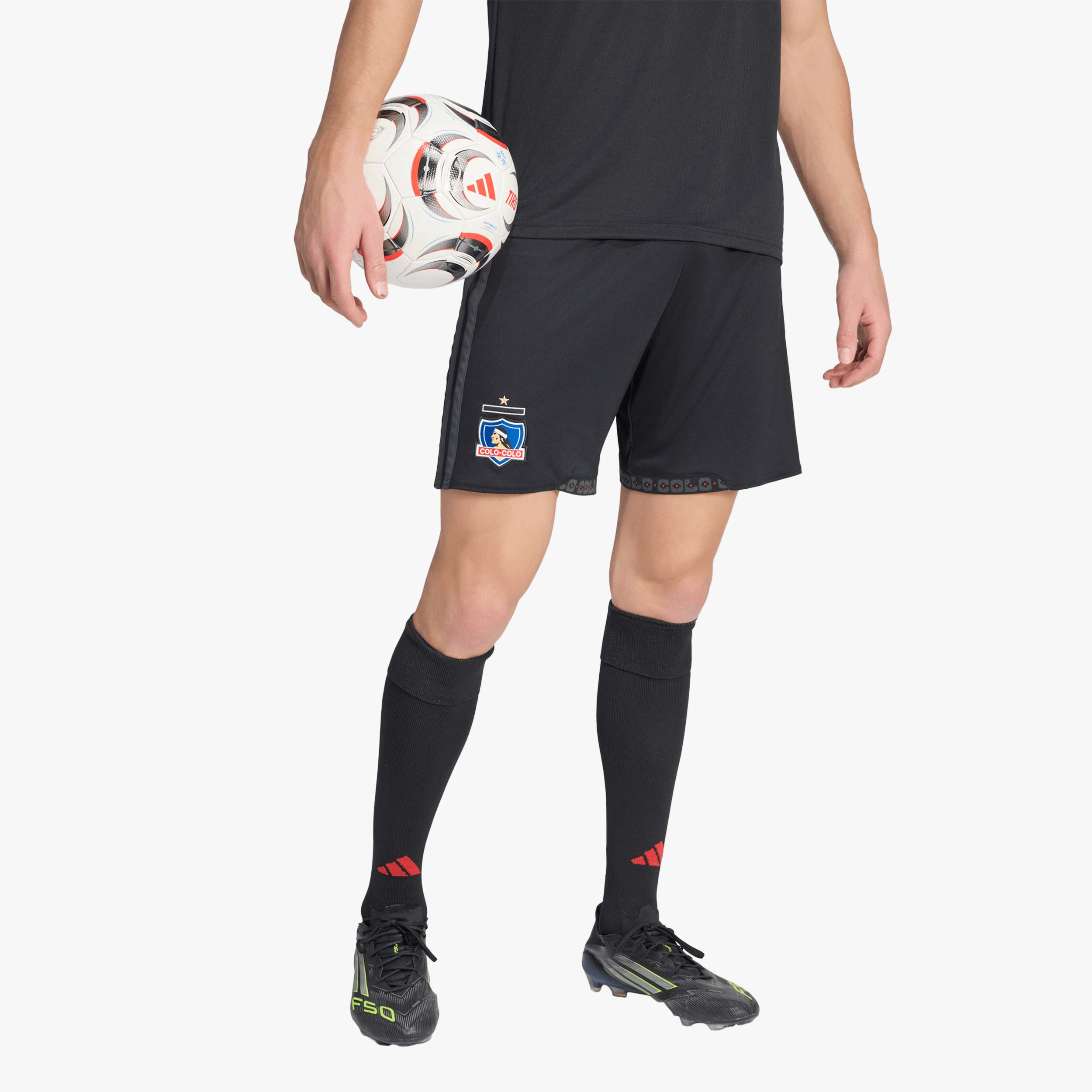 adidas Shorts Colo-Colo Visitante 2026, NEGRO, hi-res