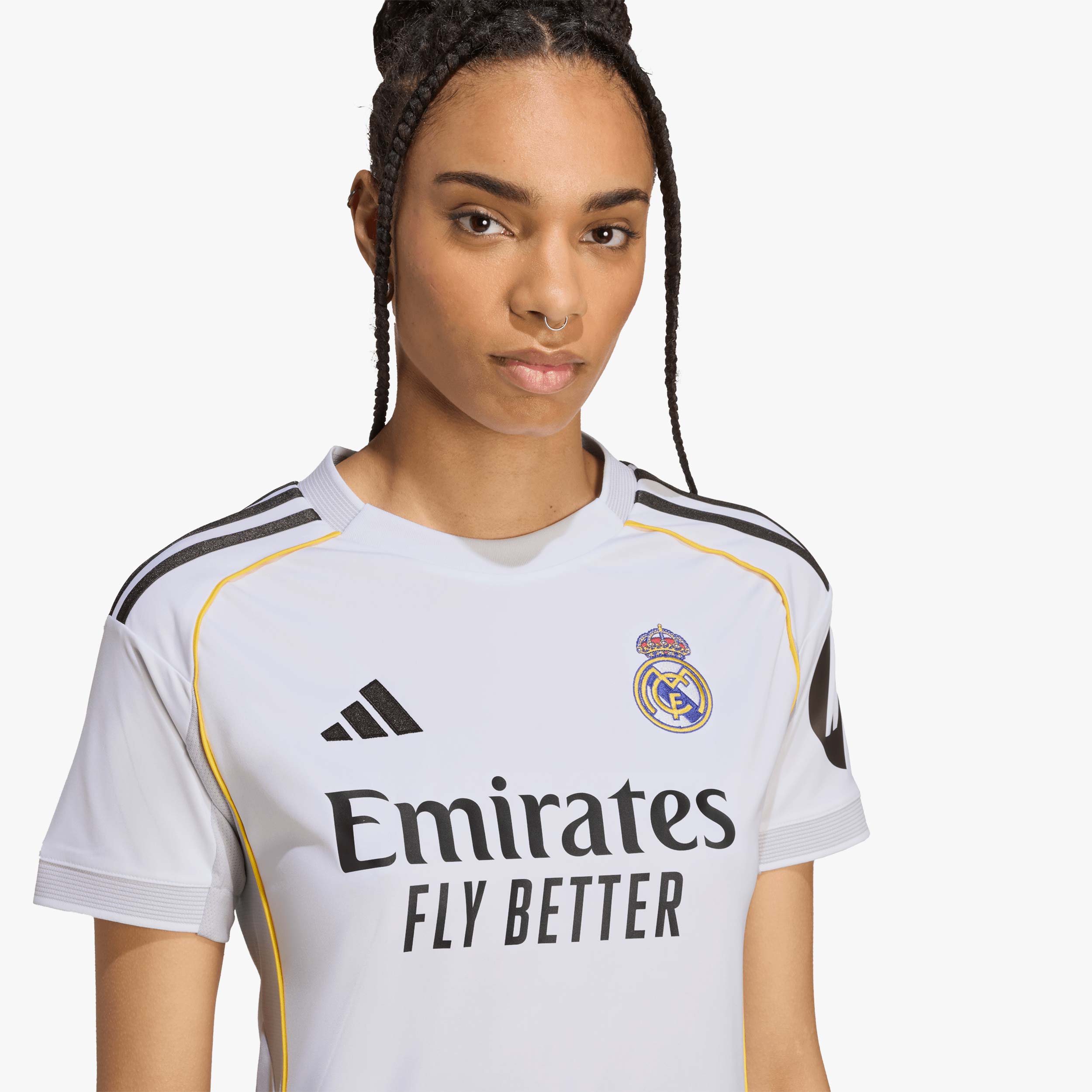 adidas Camiseta Real Madrid  Local 25/26, BLANCO, hi-res