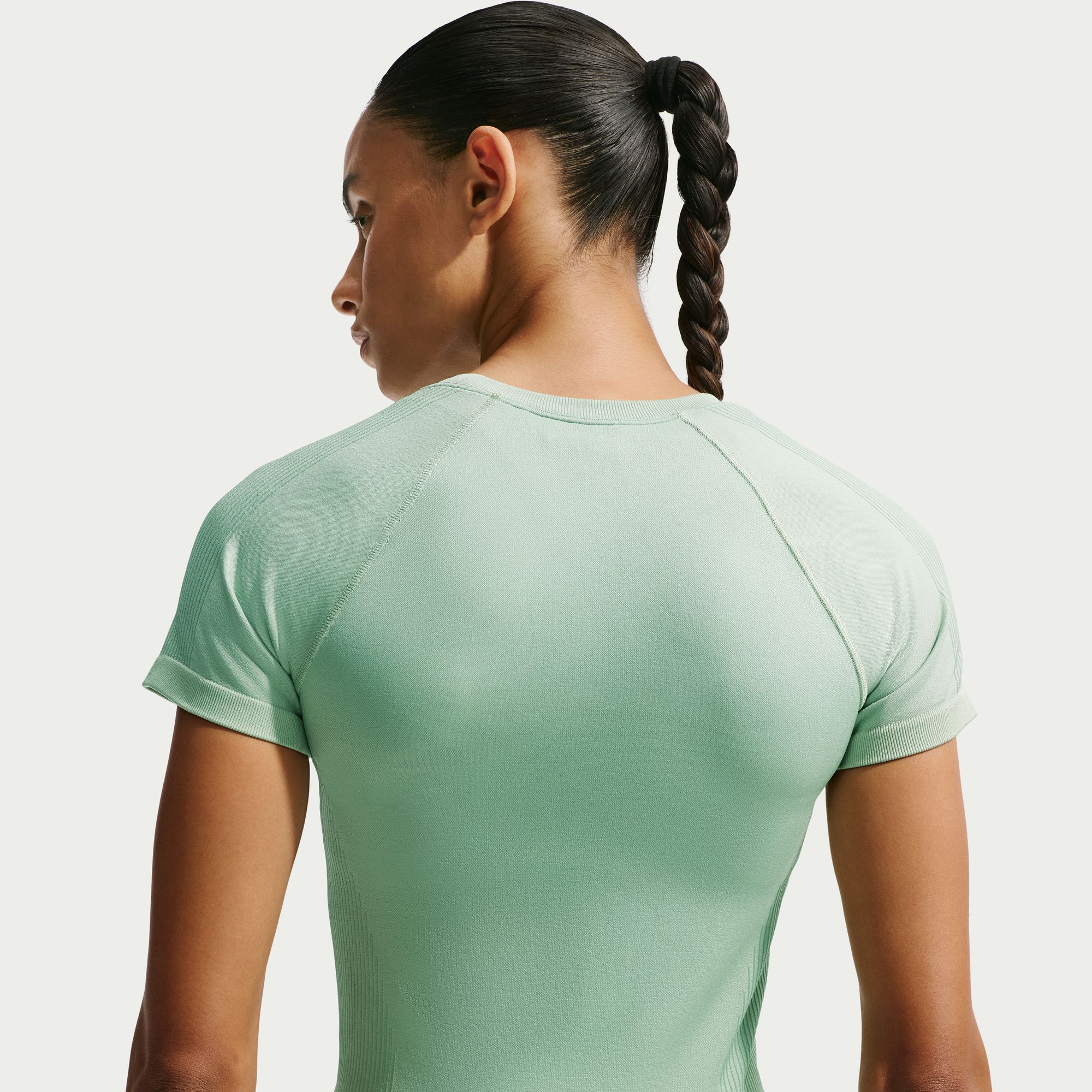 Nike Polera Dri-FIT Pro Seamless, NEGRO, hi-res