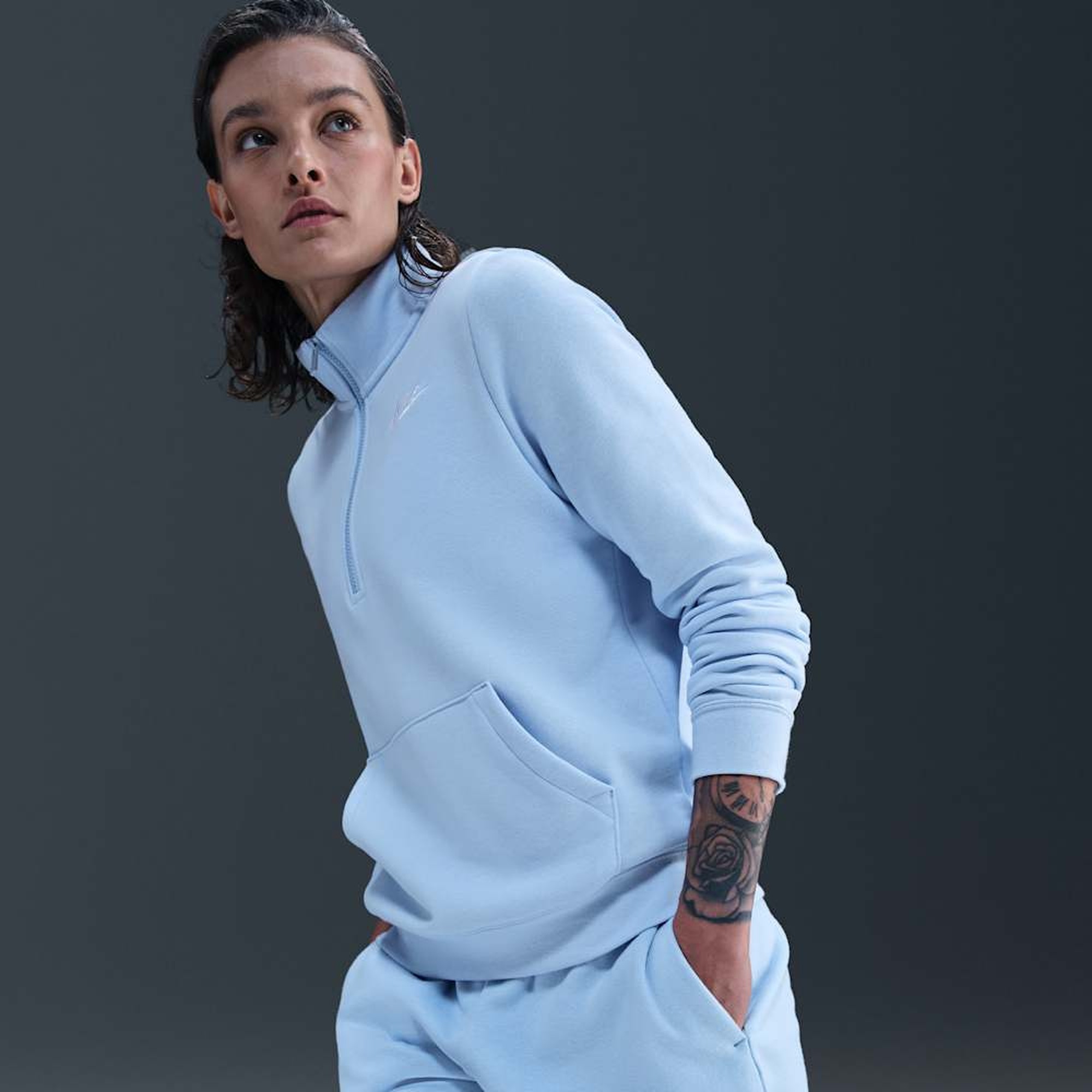 Nike Shorts Sportswear Club Fleece, AZUL, hi-res