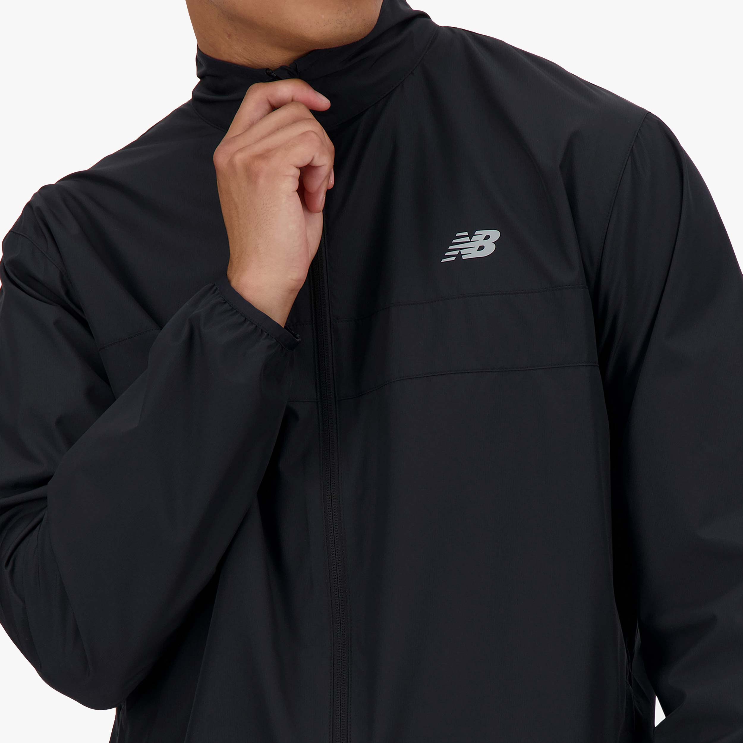New Balance Chaqueta Sport Essentials, NEGRO, hi-res