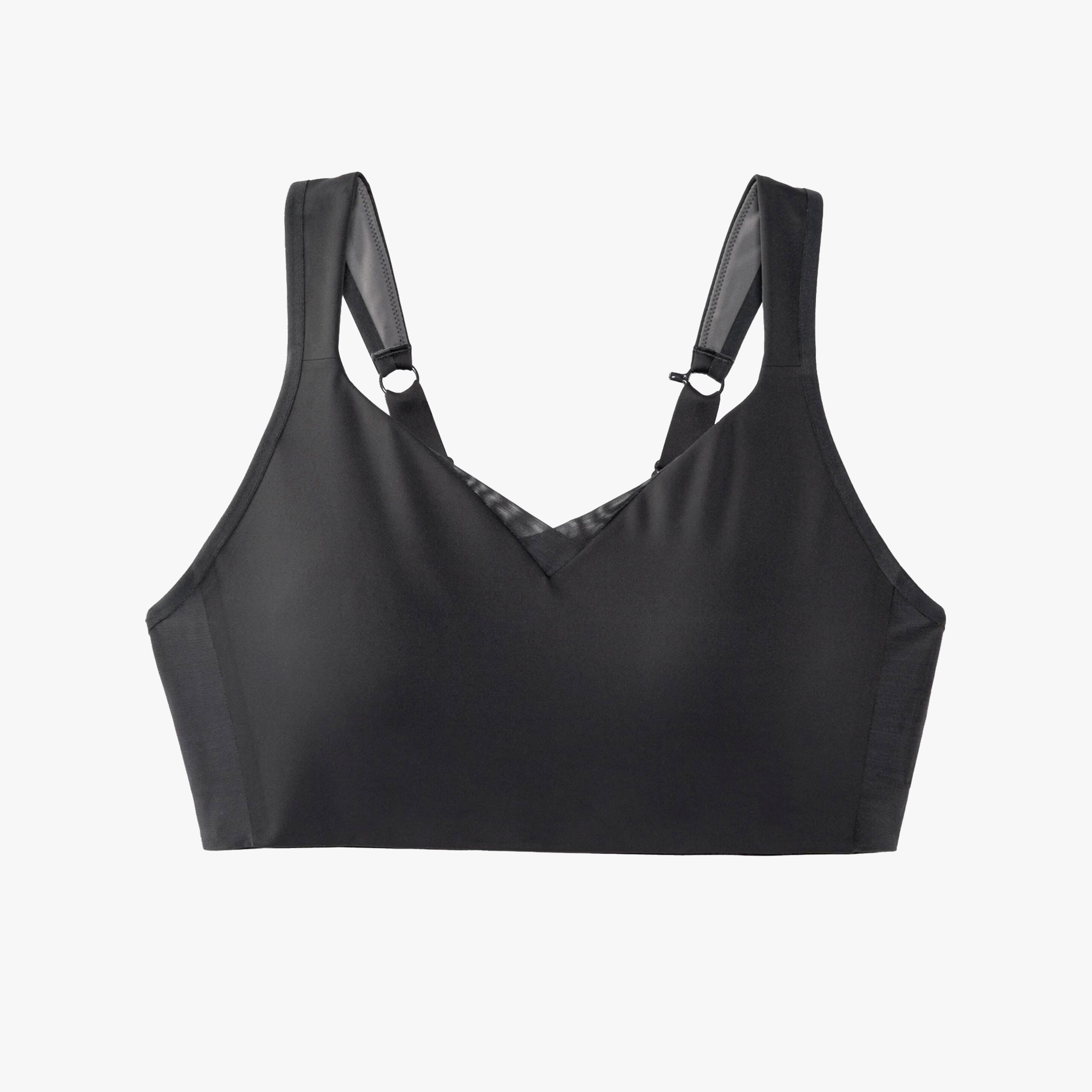 Brooks Convertible Sports Bra, GRIS, hi-res