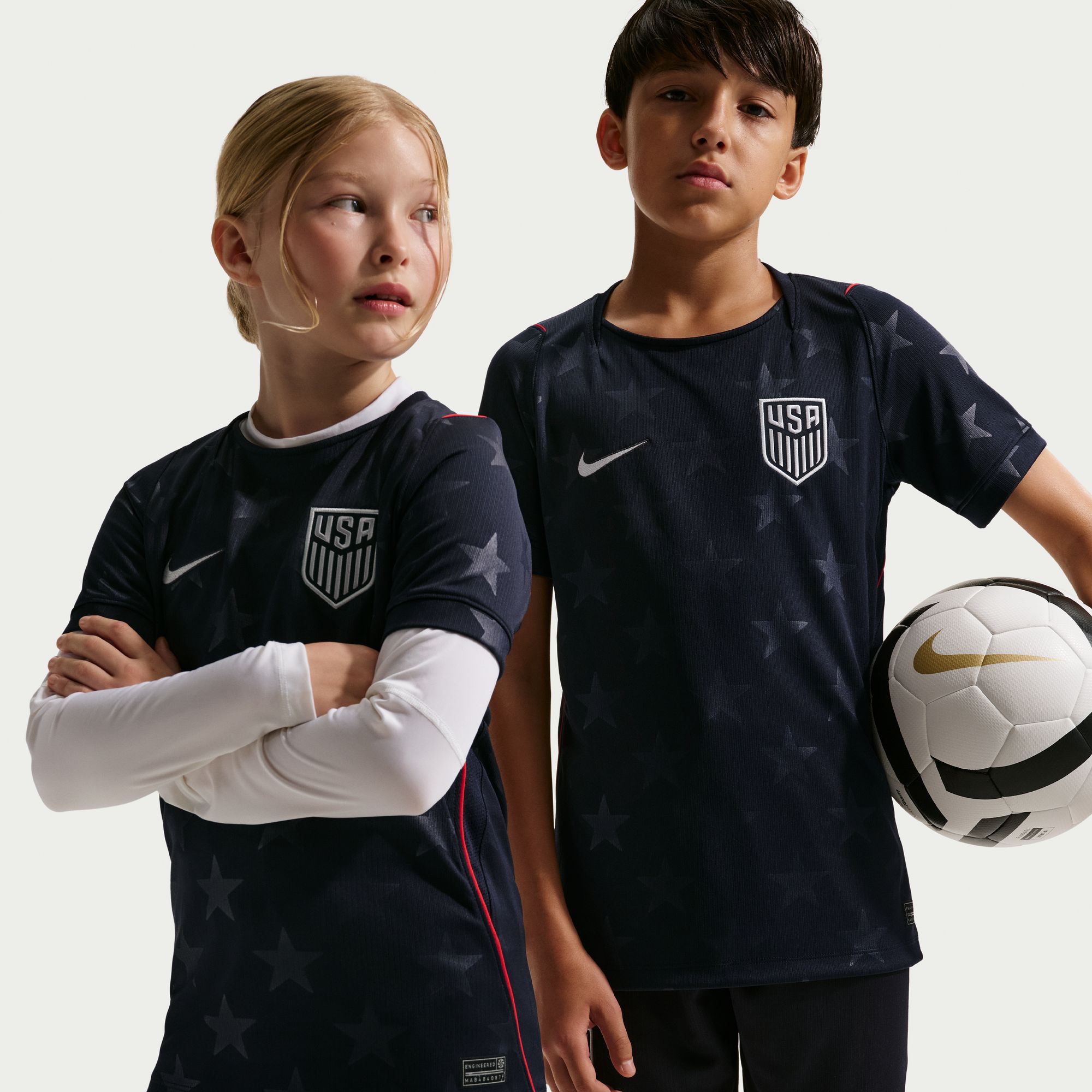 Nike Camiseta USA Stadium Visitante 2026 Ni&ntilde;o, AZUL, hi-res