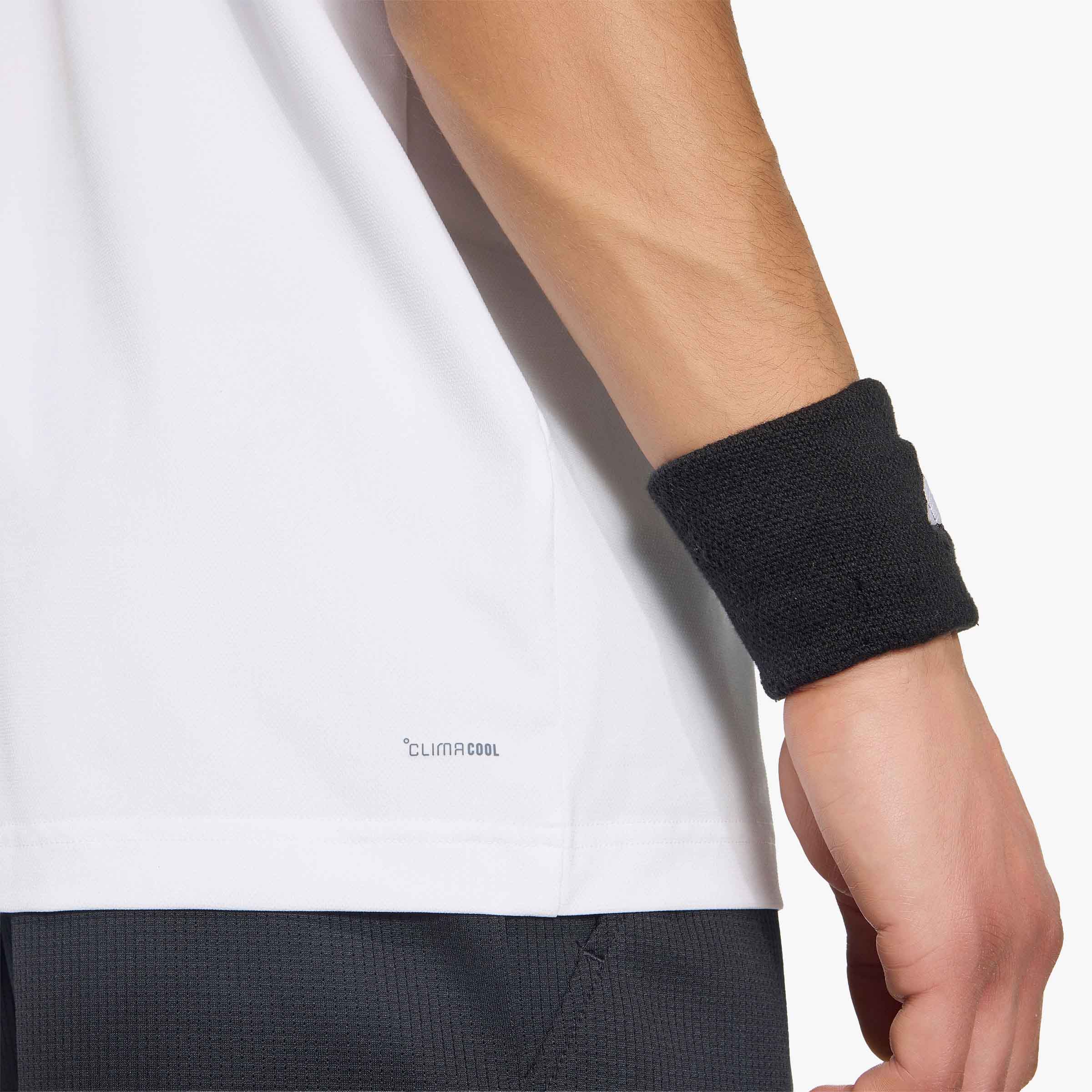 adidas Polera con Cuello Tennis Classics, BLANCO, hi-res