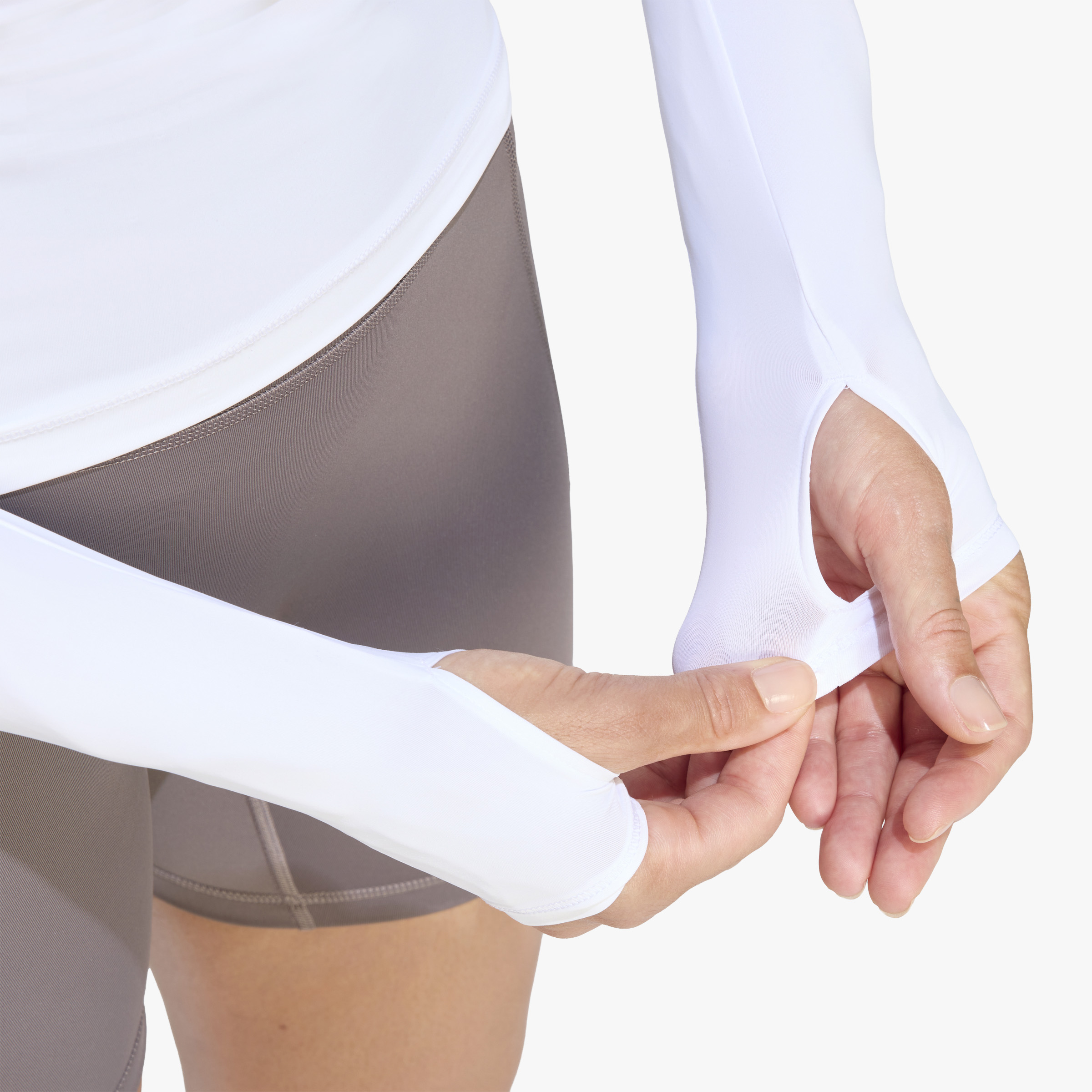 adidas Polera PrimeLift Essentials Workout Contour, BLANCO, hi-res