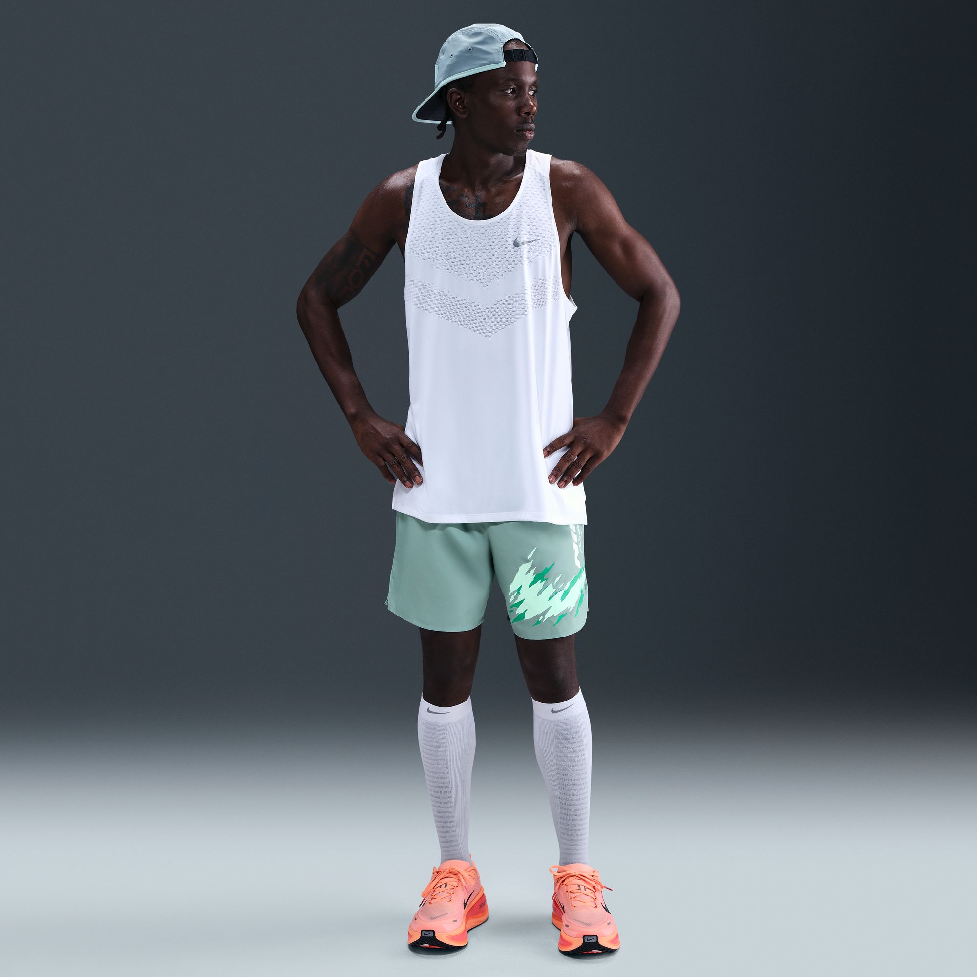 Nike Shorts Challenger, NEGRO, hi-res