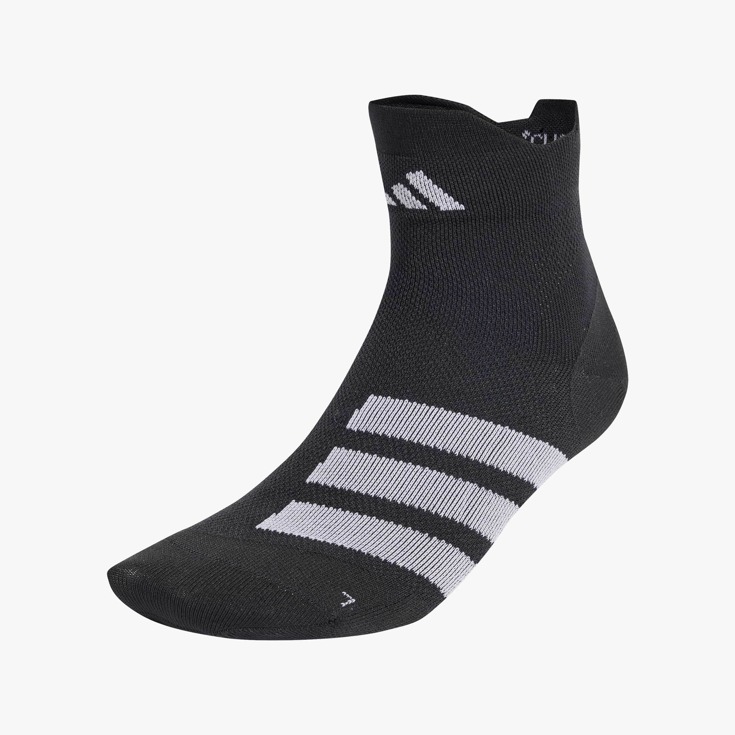 adidas Calcetines RUNxADIZERO Cortas 1 Par, NEGRO, hi-res