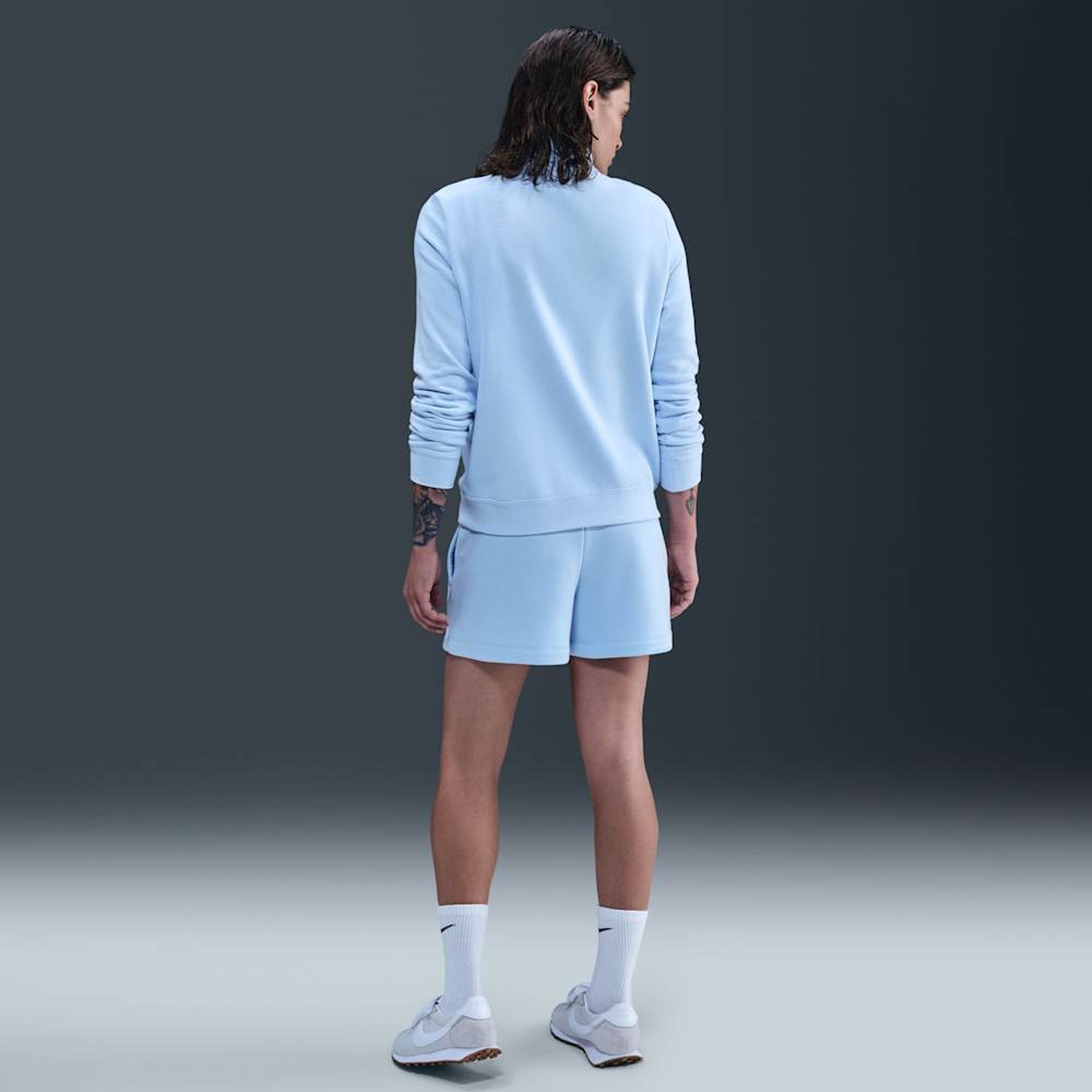 Nike Shorts Sportswear Club Fleece, AZUL, hi-res