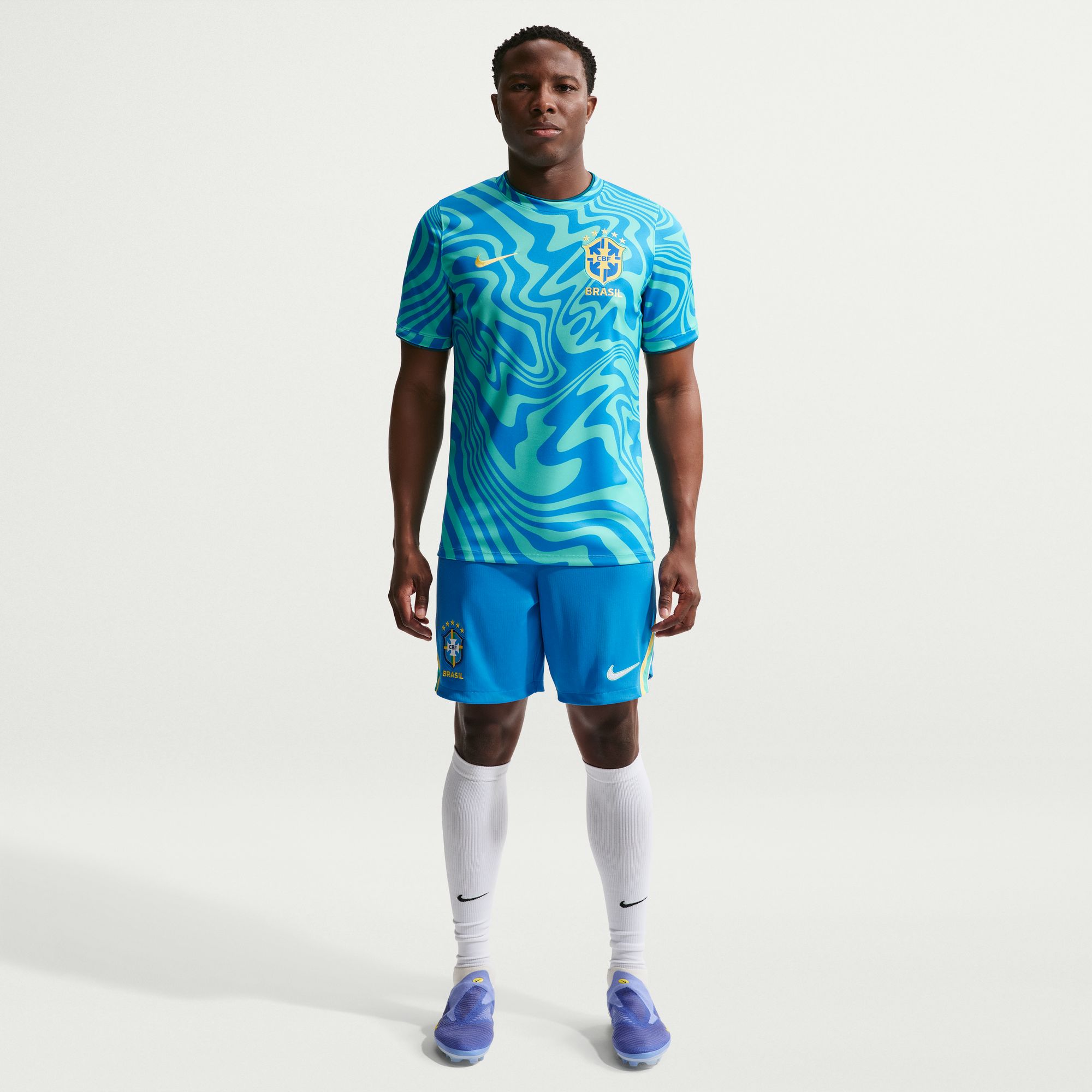 Nike Camiseta Brasil Academy Pro 2026, VERDE, hi-res